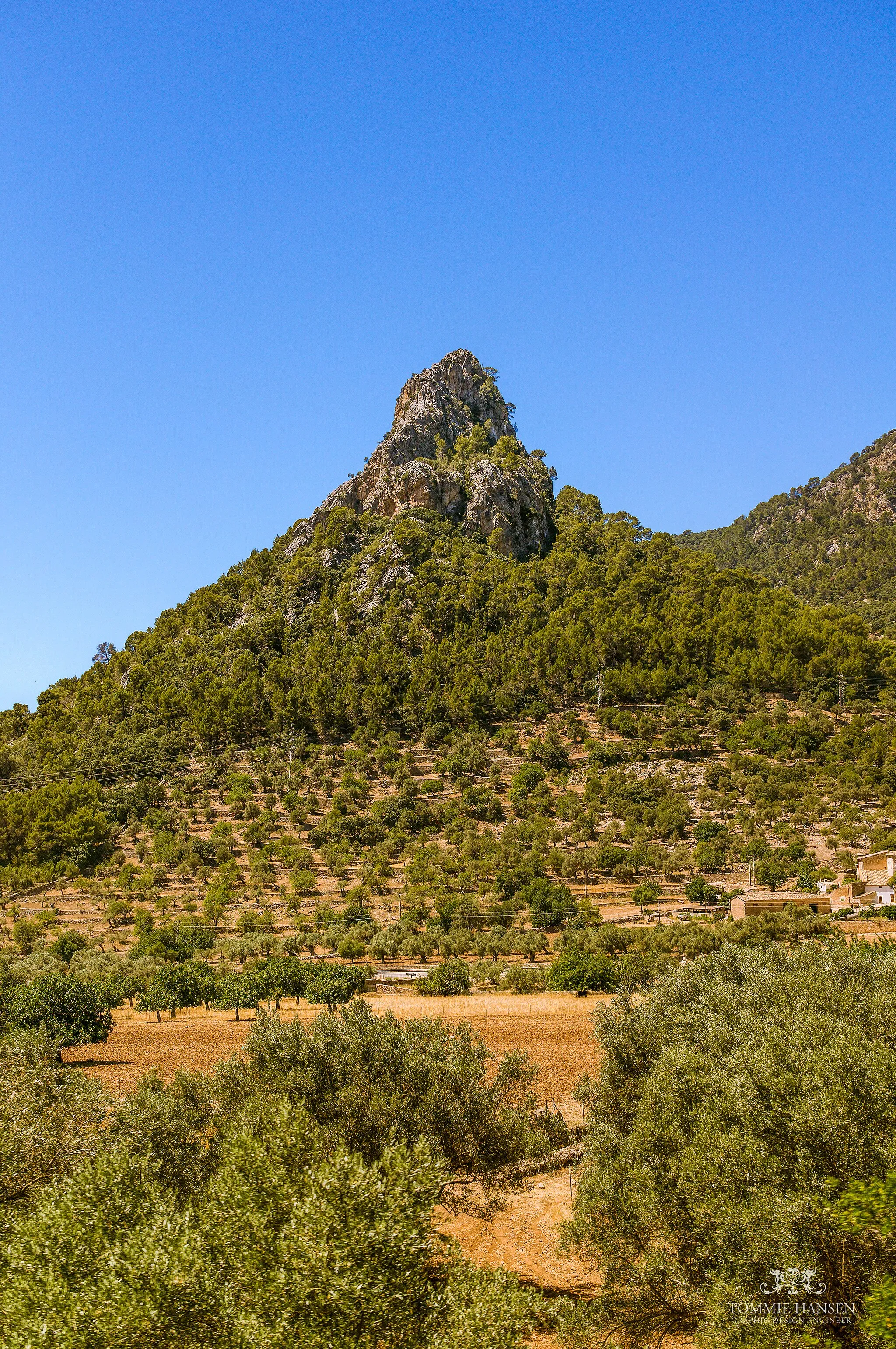 Photo showing: Landscape on the way to Soller, Mallorca