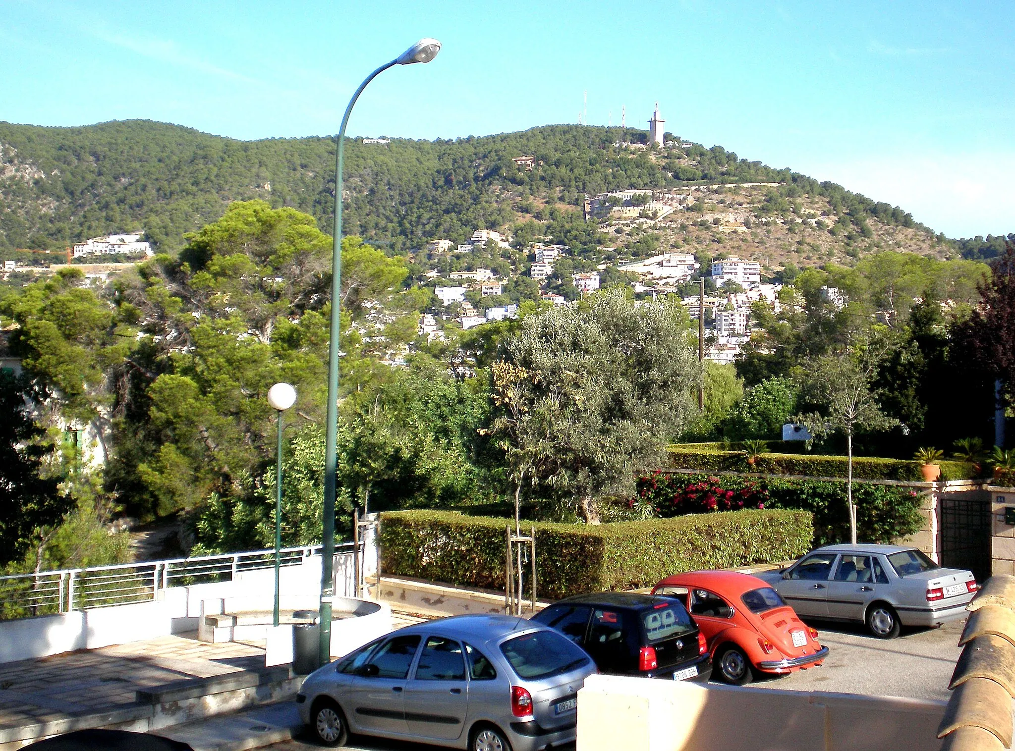 Photo showing: Mallorca - La Sierra de Na Burguesa en Palma vista desde Villa Argentina