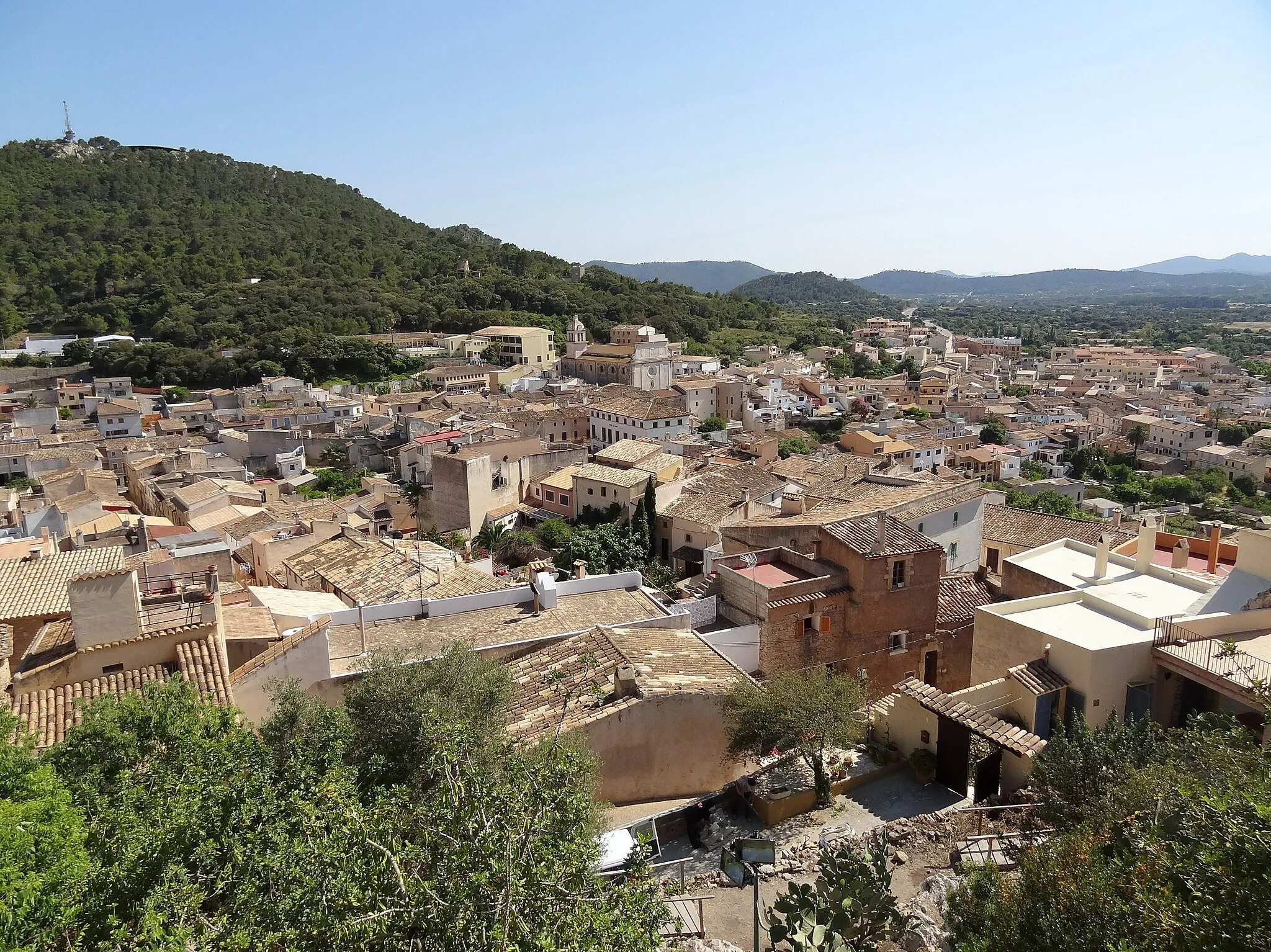 Photo showing: Blick vom Castell de Capdepera, Gemeinde Capdepera, Mallorca, Spanien