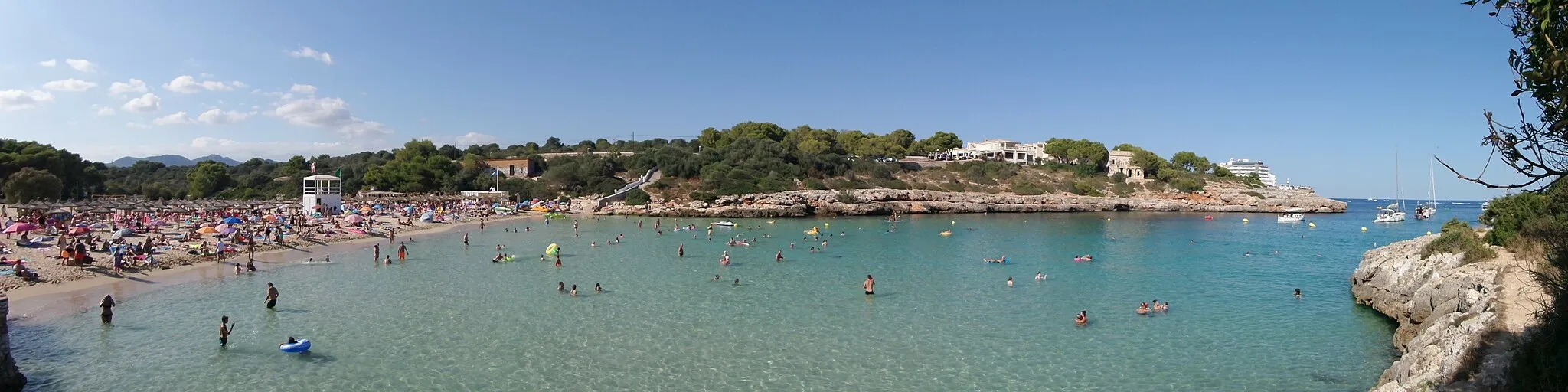 Photo showing: Cala Marçal (Bucht) bei Portocolom