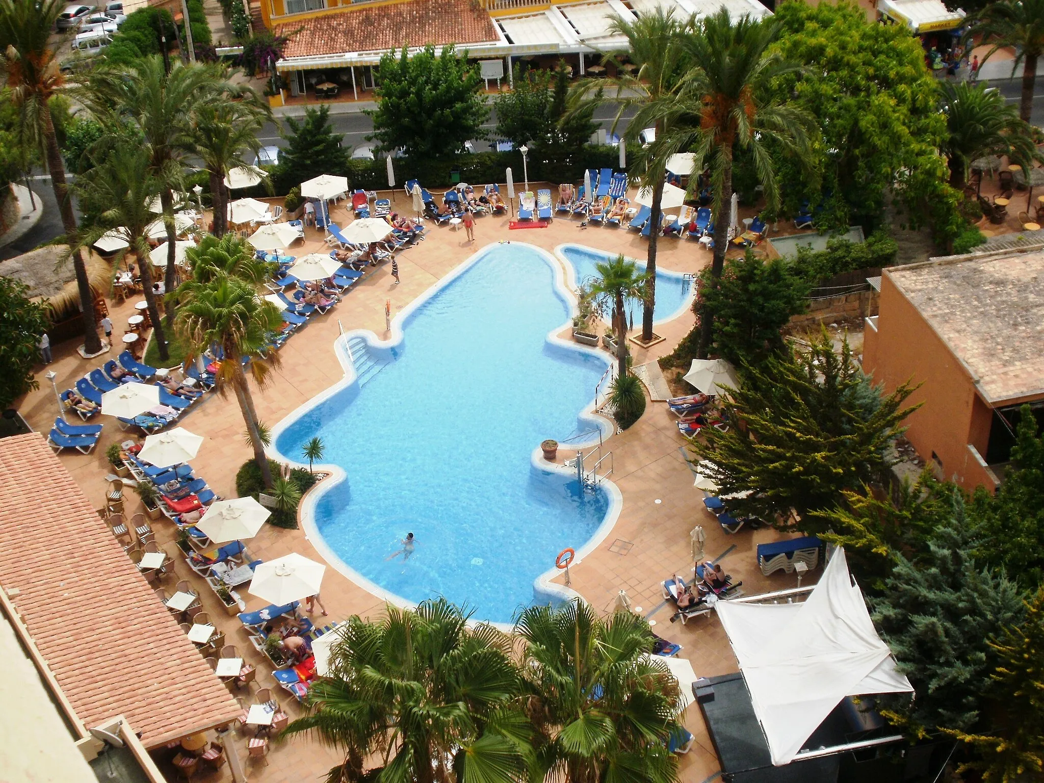 Photo showing: Paguera (Palma)Hotelpol