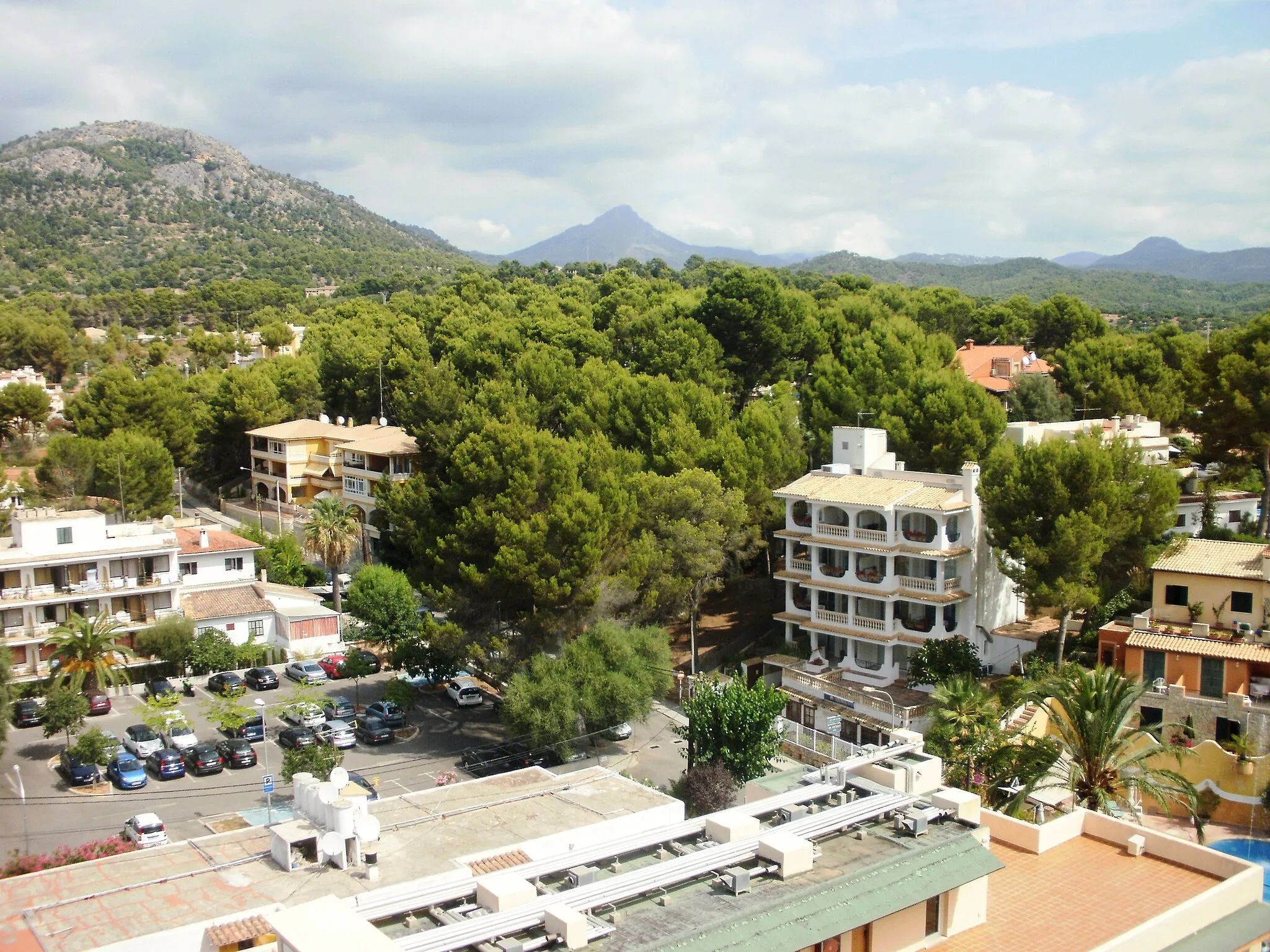Photo showing: Paguera (Palma)Hotelblick