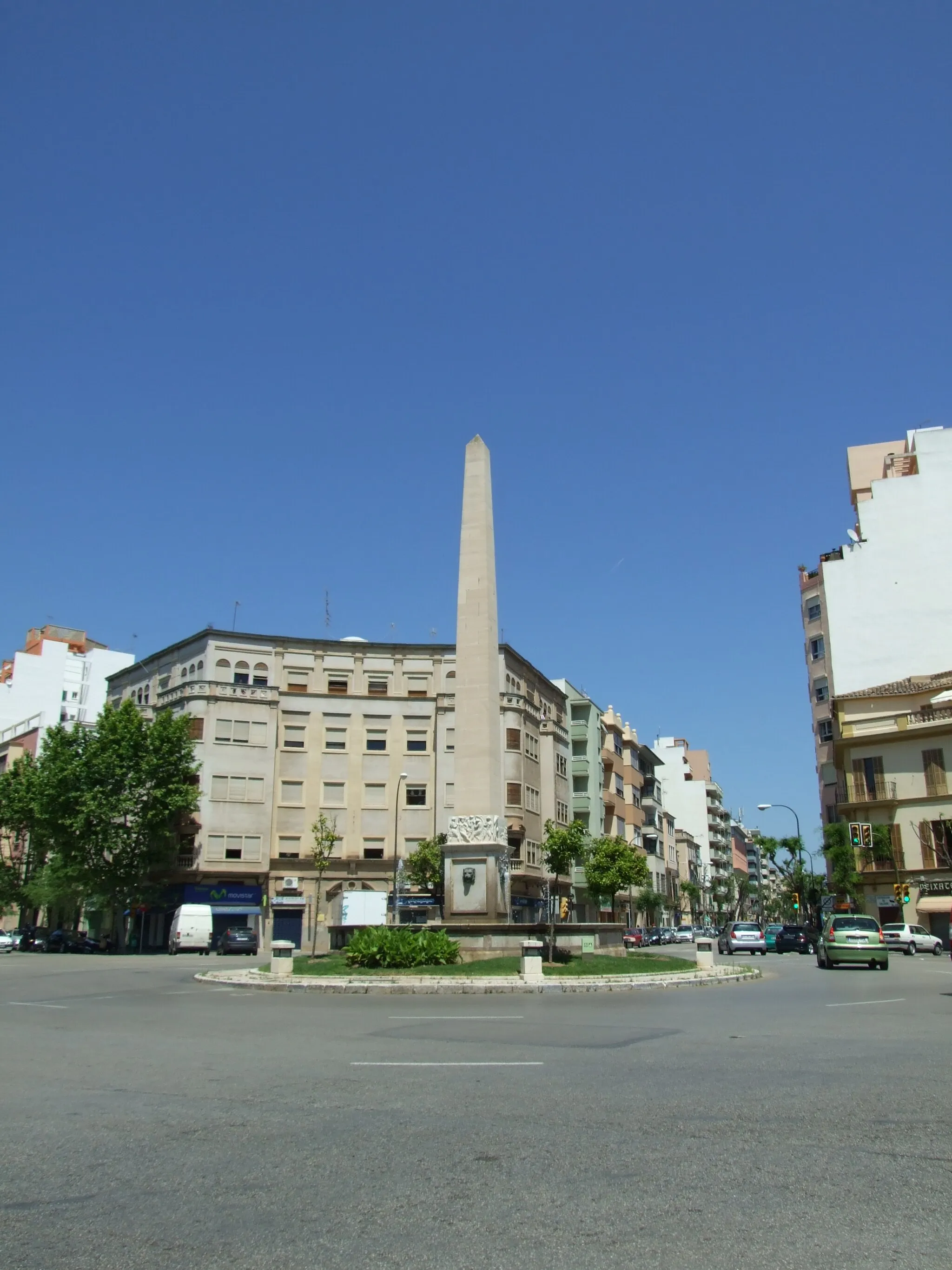 Photo showing: Plaça del cardenal Reig de Palma, Mallorca.