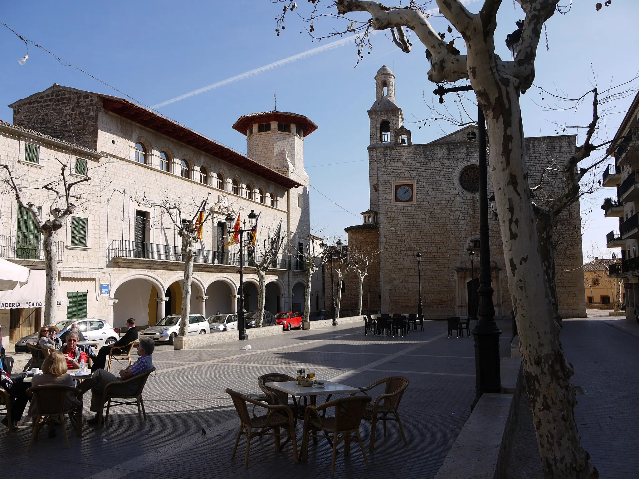 Photo showing: Plaça Major, Alaró