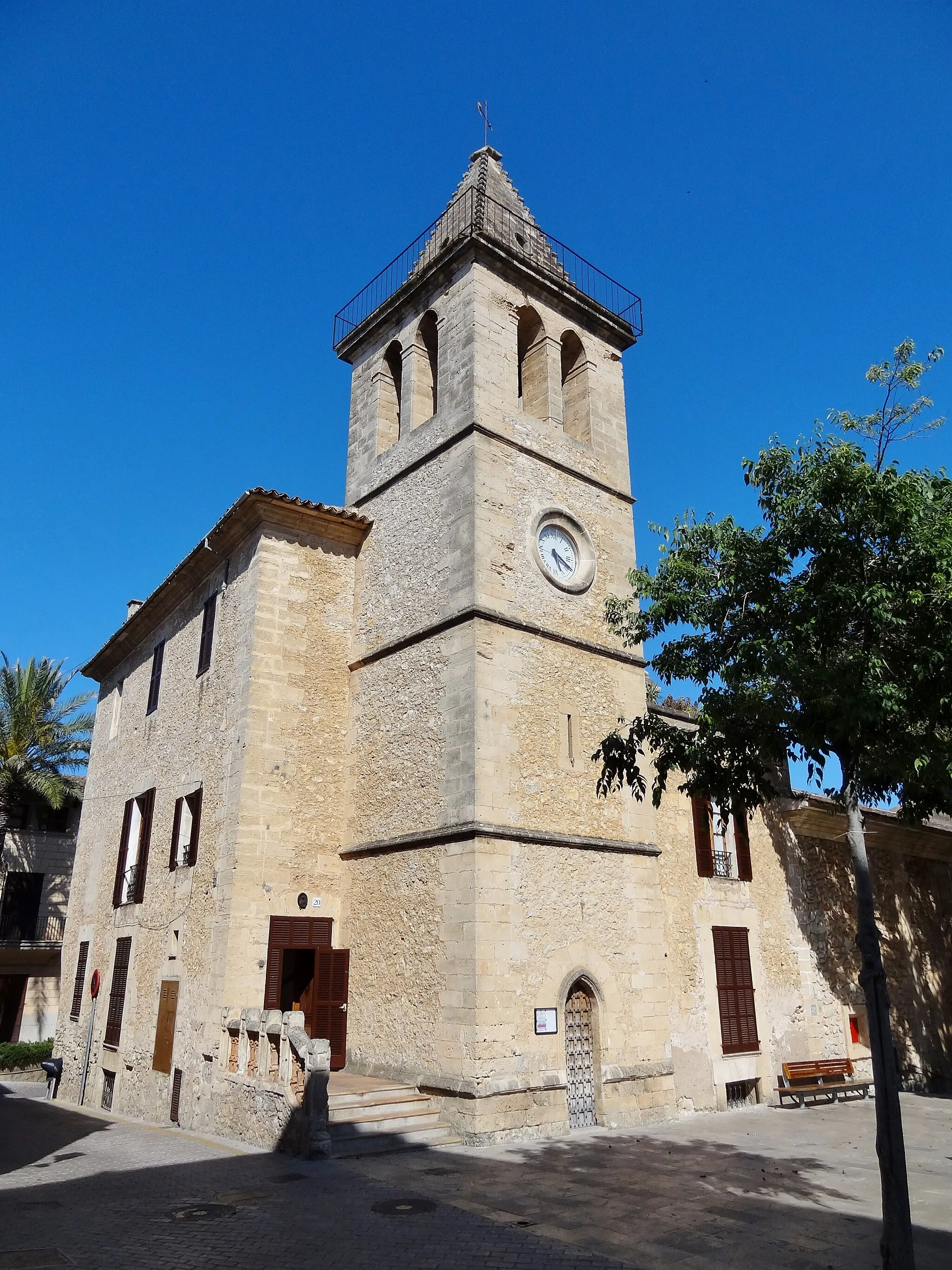 Photo showing: Parròquia de Sant Joan, Kirche von Son Servera, Mallorca, Spanien