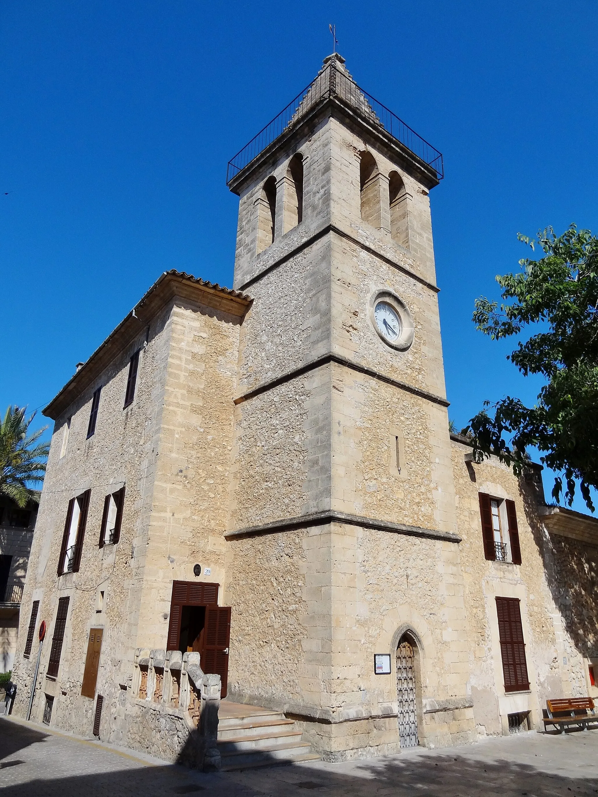 Photo showing: Parròquia de Sant Joan, Kirche von Son Servera, Mallorca, Spanien
