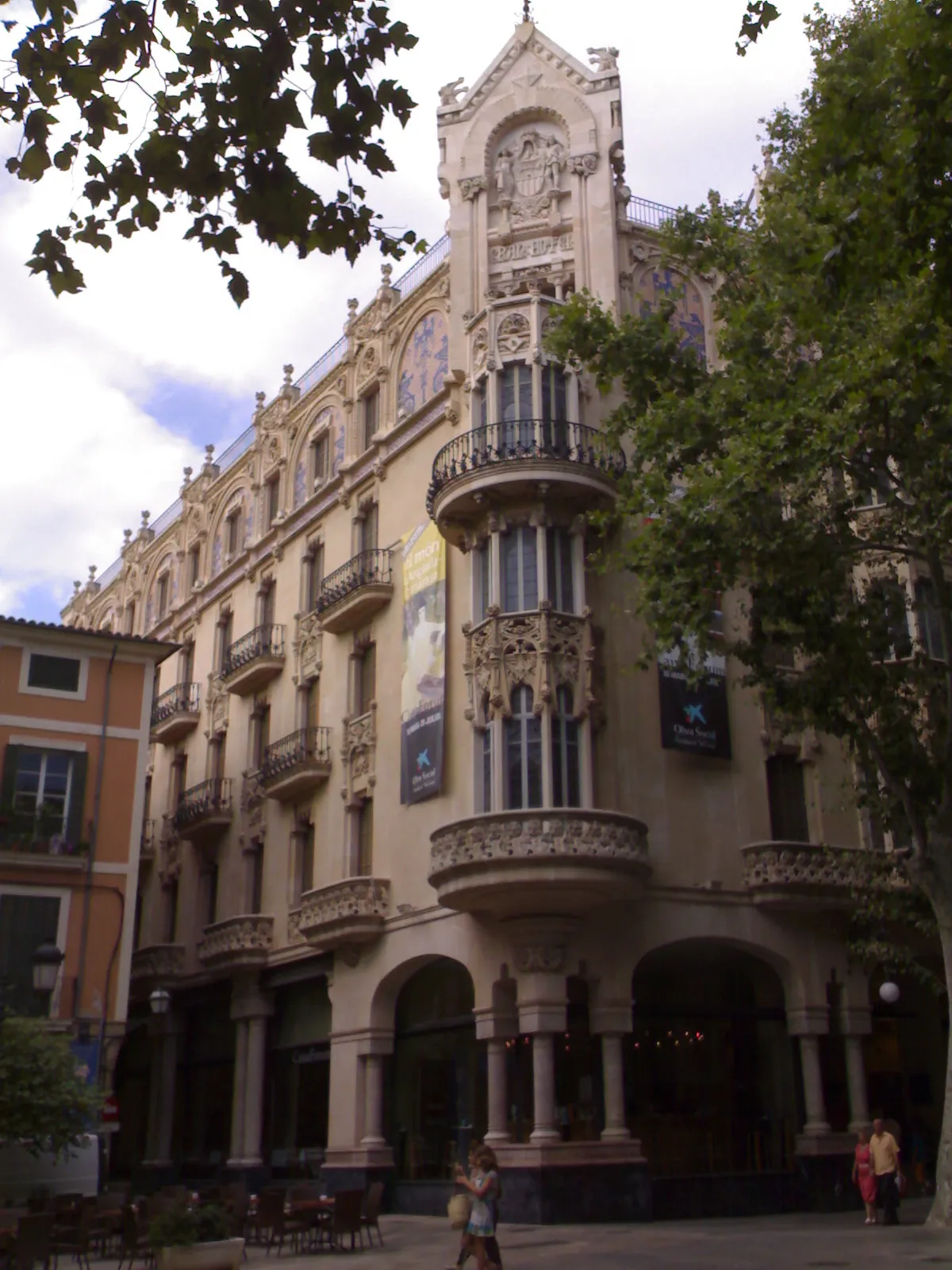 Photo showing: Gran Hotel de Palma, a la plaça Weyler