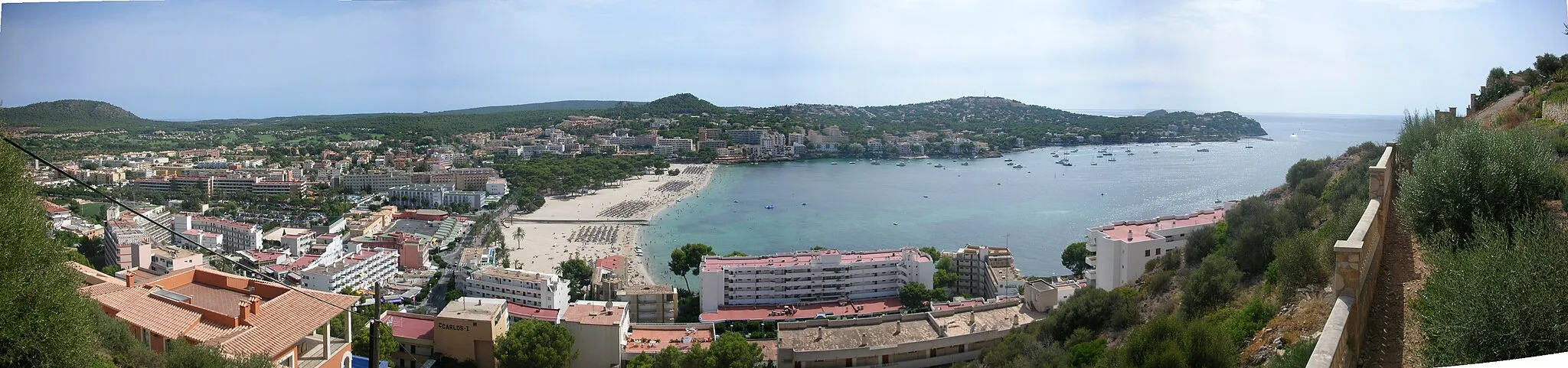 Photo showing: Panorama of Santa Ponsa, Mallorca
