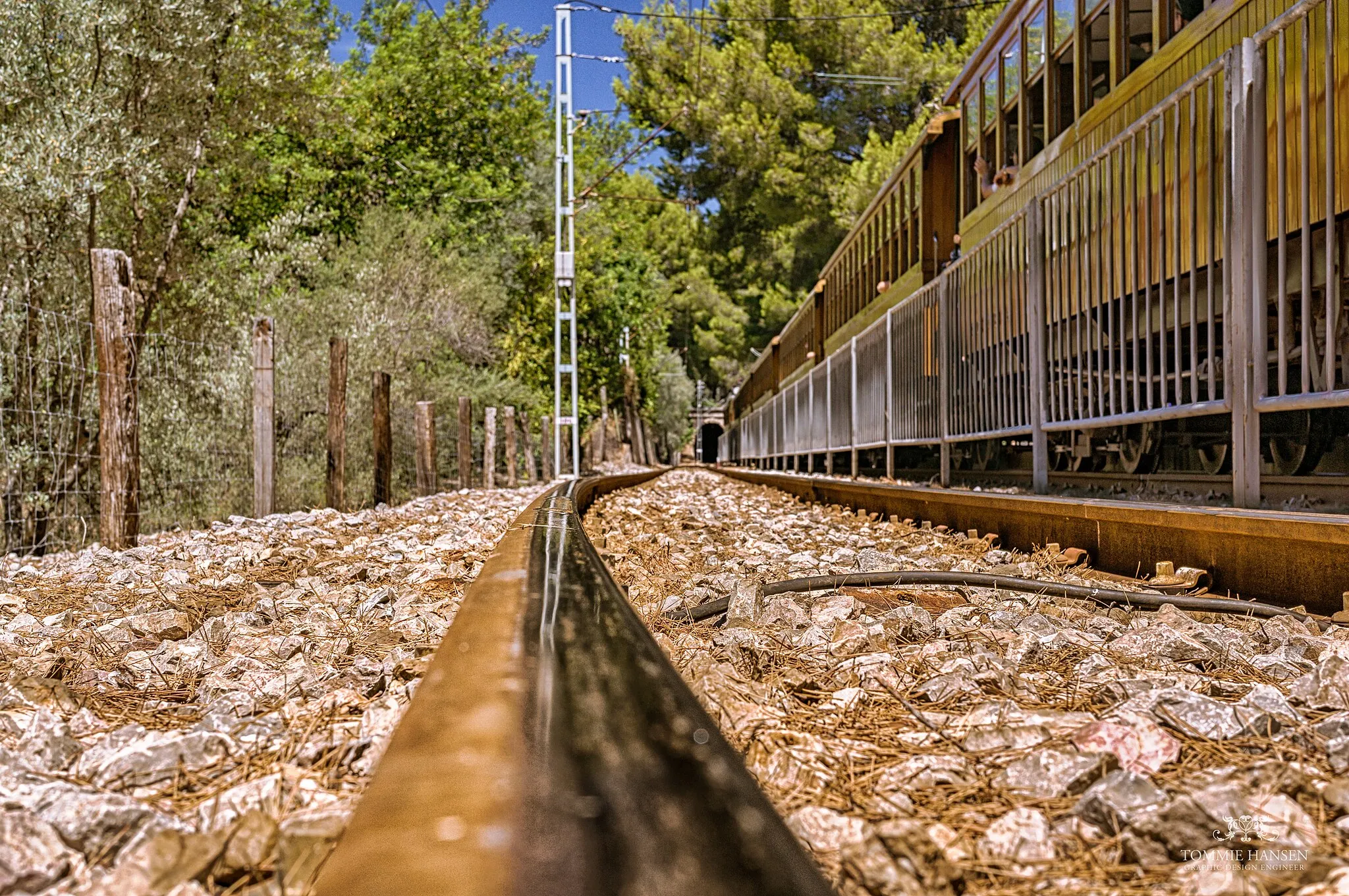 Photo showing: Stop on the way to Soller, Mallorca