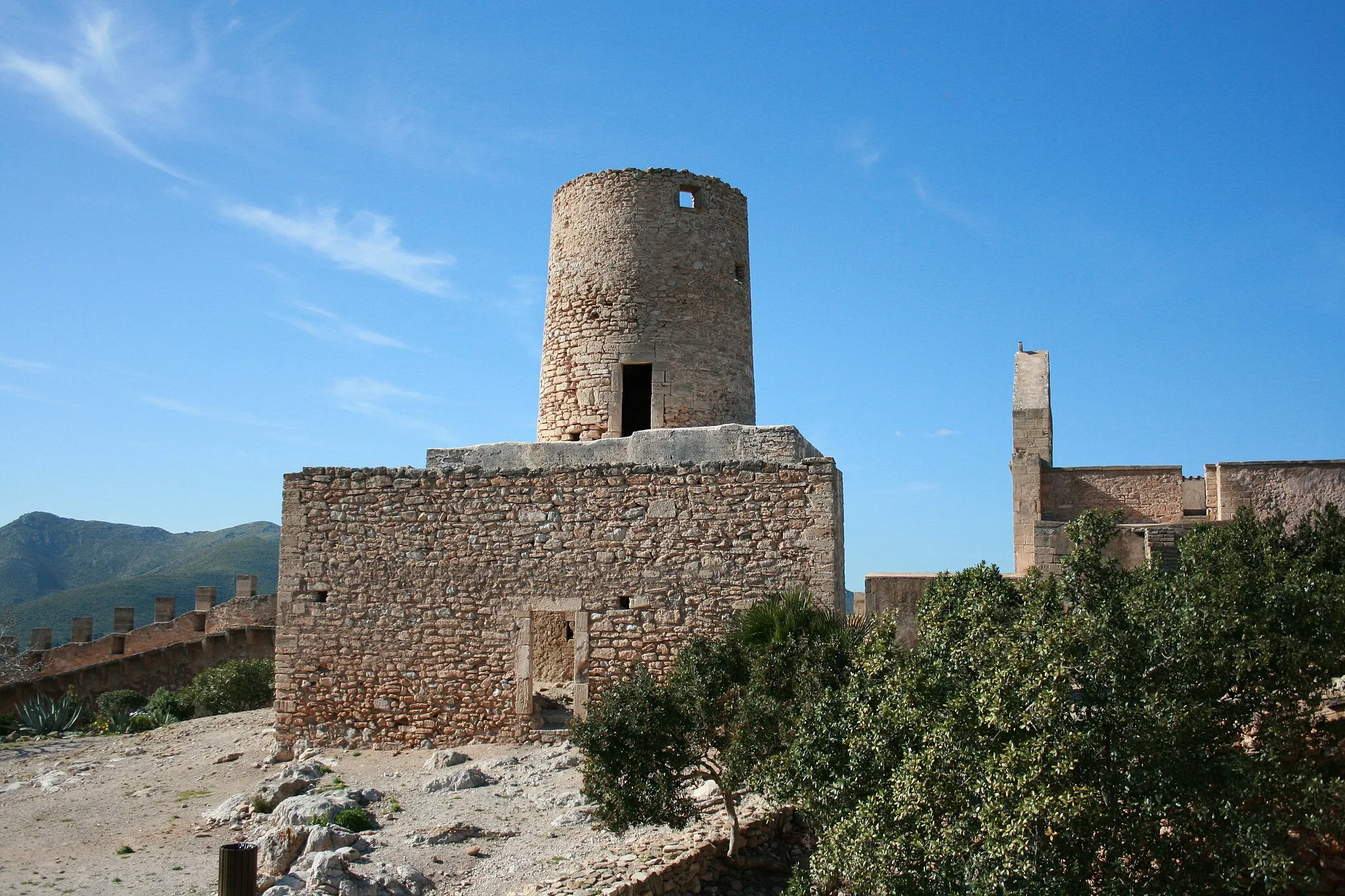 Photo showing: Castell de Capdepera in Capdepera, Mallorca