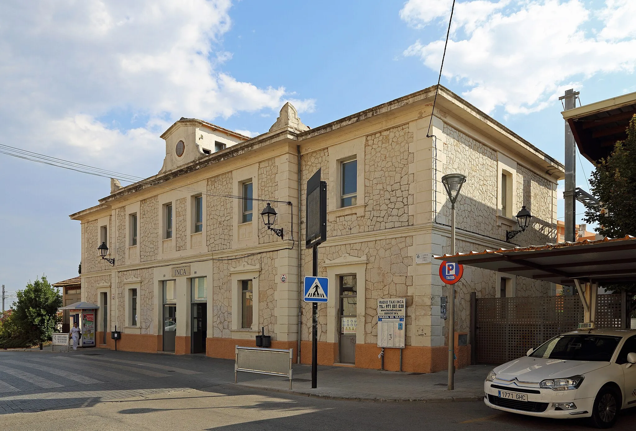 Photo showing: Inca (Majorca, Spain): train station