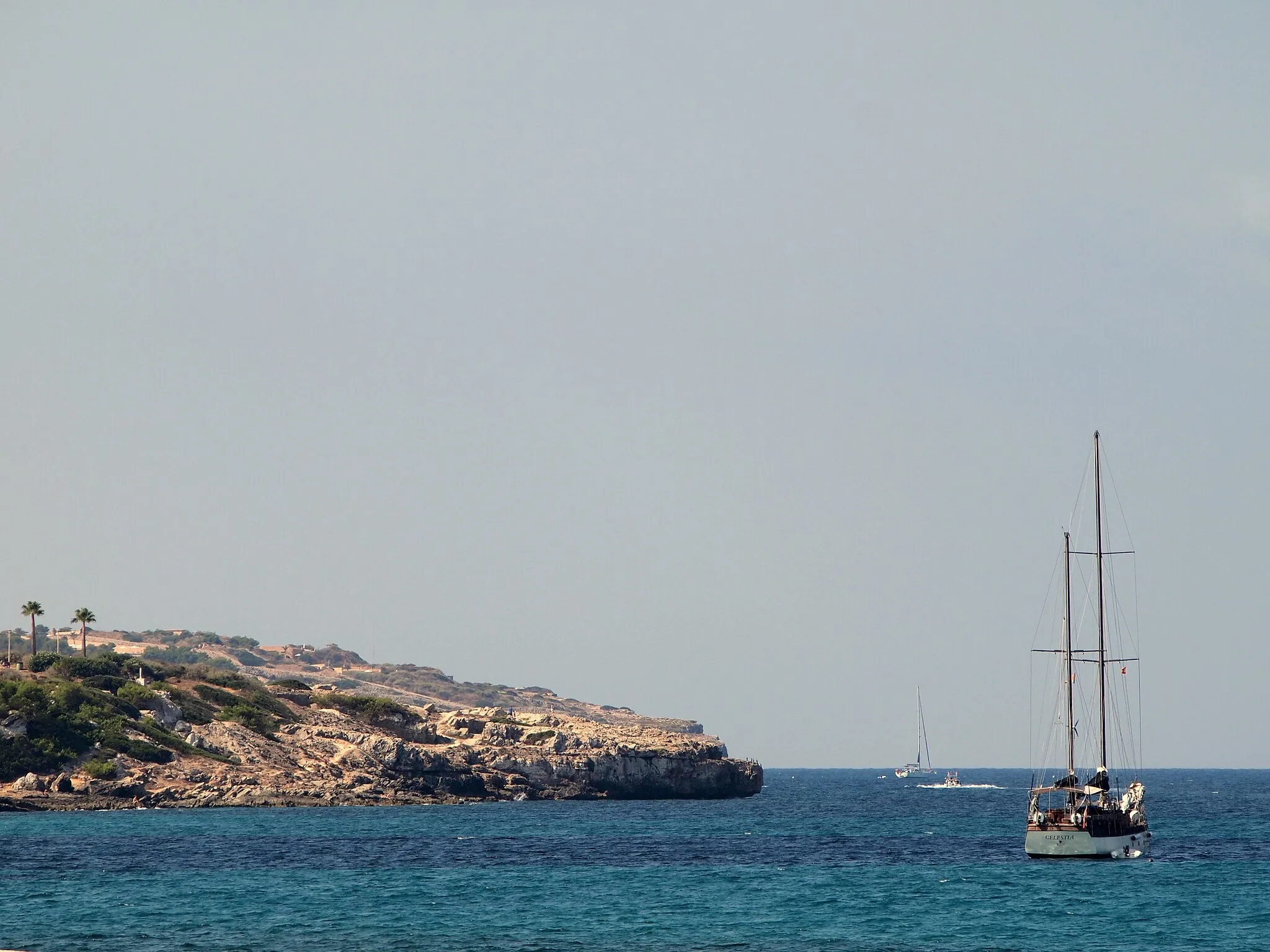 Photo showing: Punta de s'Orenol, al migjorn de l'illa de Mallorca