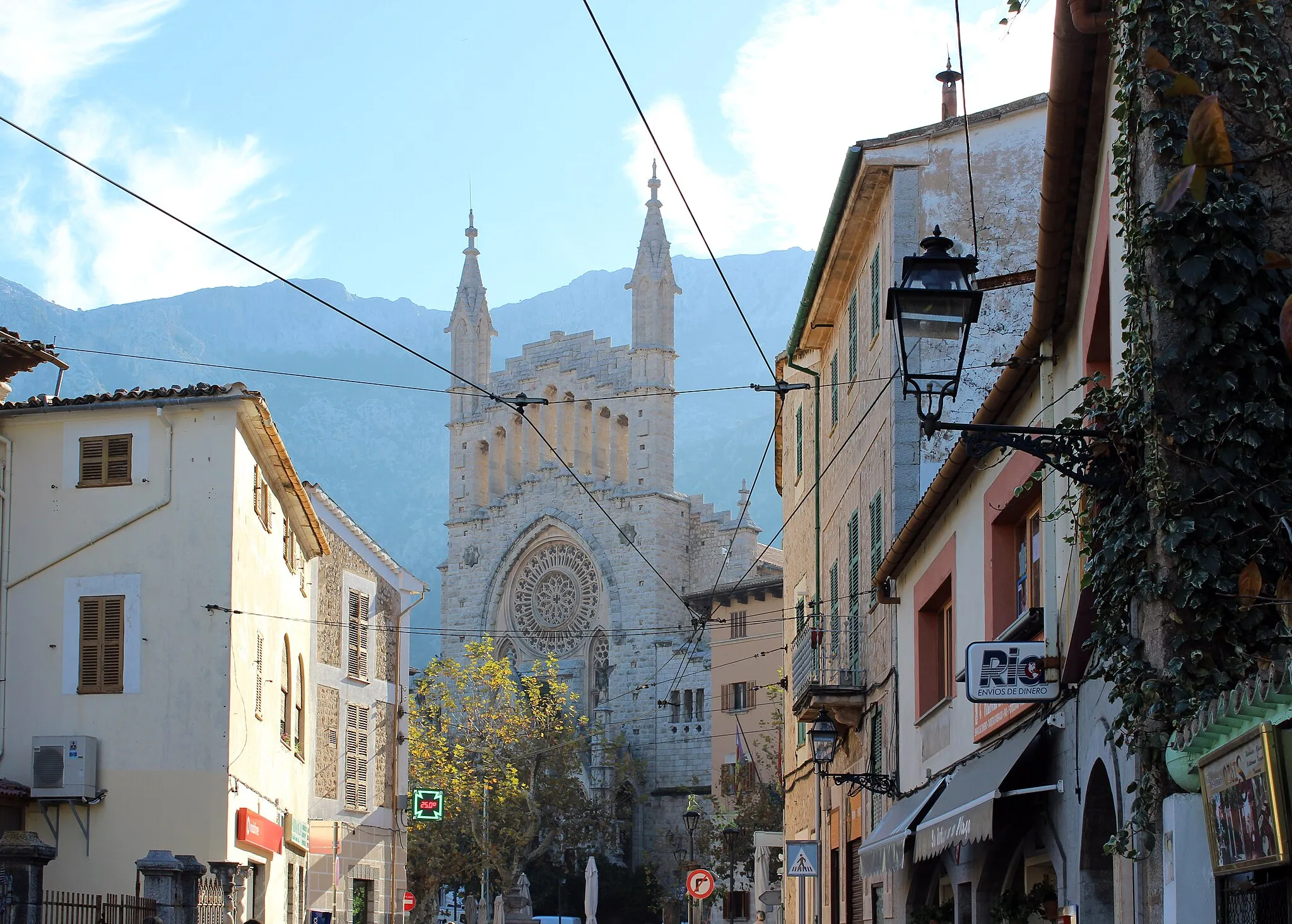 Photo showing: Cathedral in Sóller, Mallorca