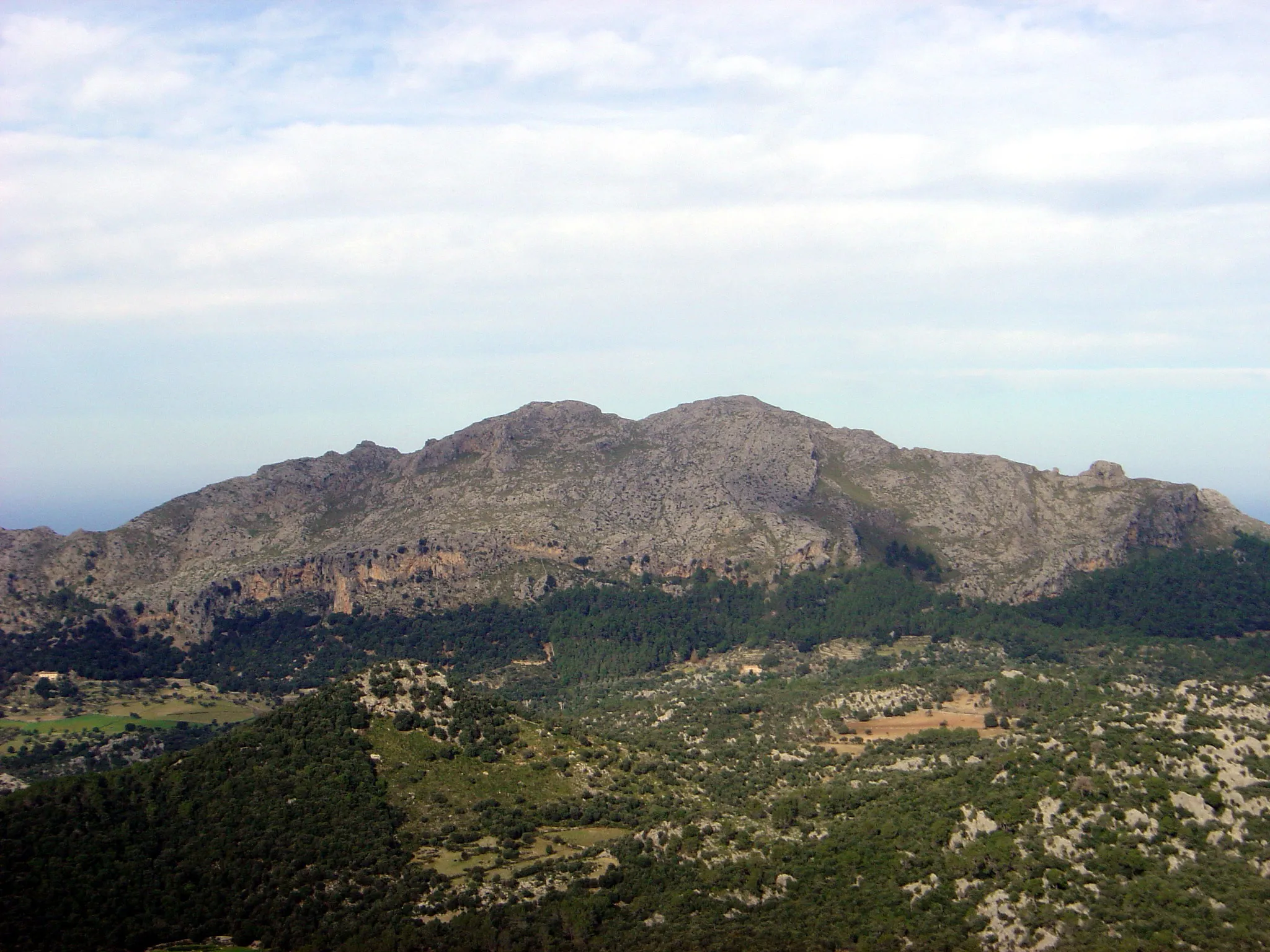 Photo showing: El Puig Caragoler de Femenia. Escorca. Mallorca.