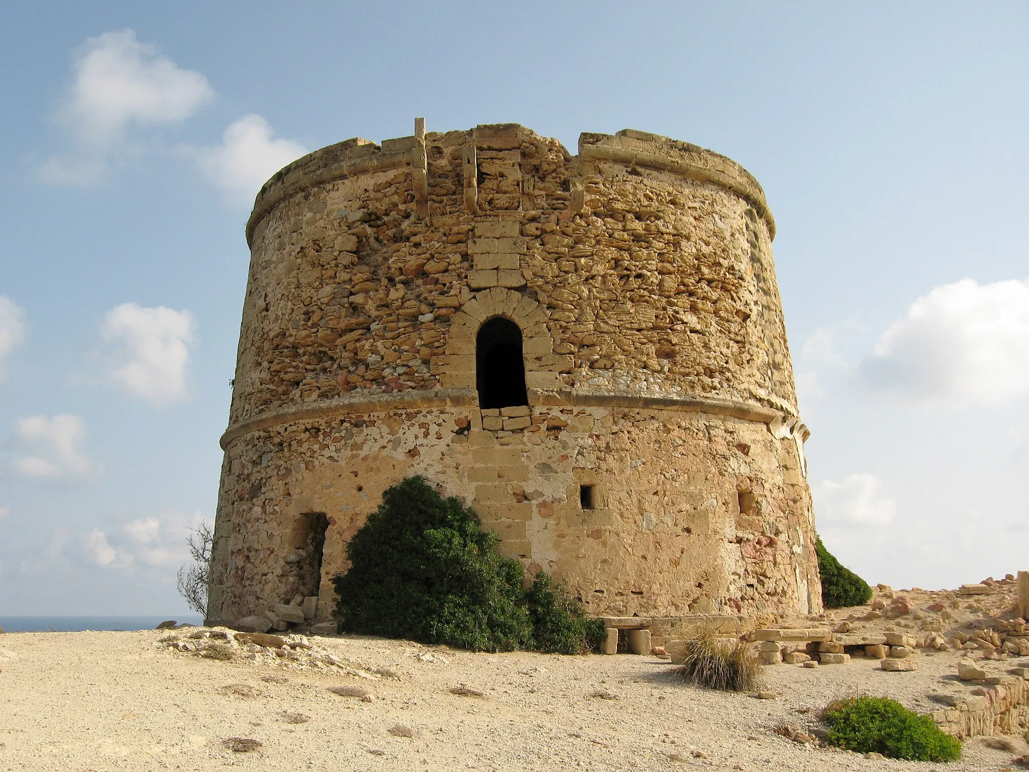 Photo showing: Torre des Matzoc (Torre d’Aubarca) an der Küste der Gemeinde Artà, Mallorca, Spanien