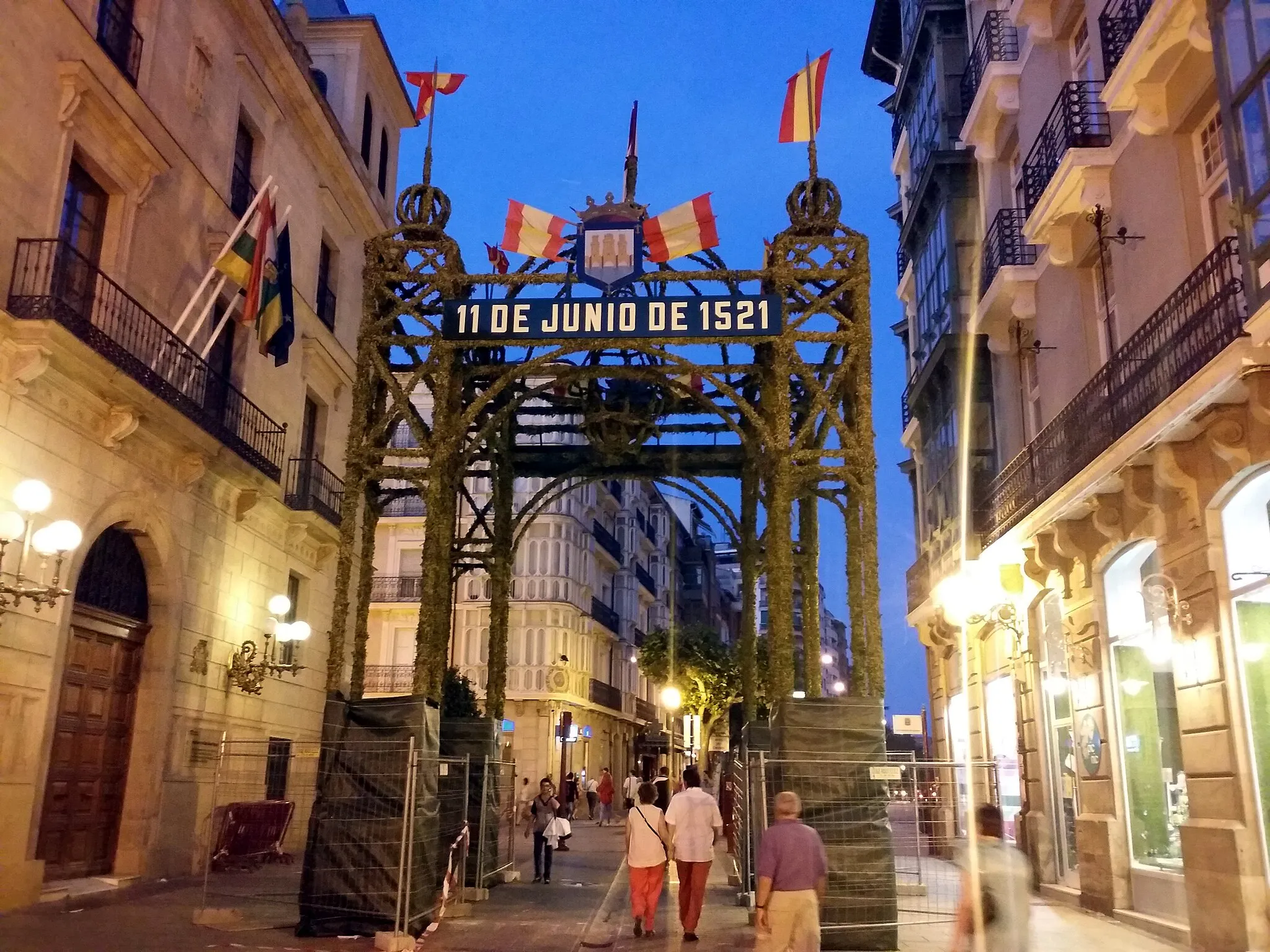 Photo showing: This is a photography of a Folklore festival in Spain (Wikidata id