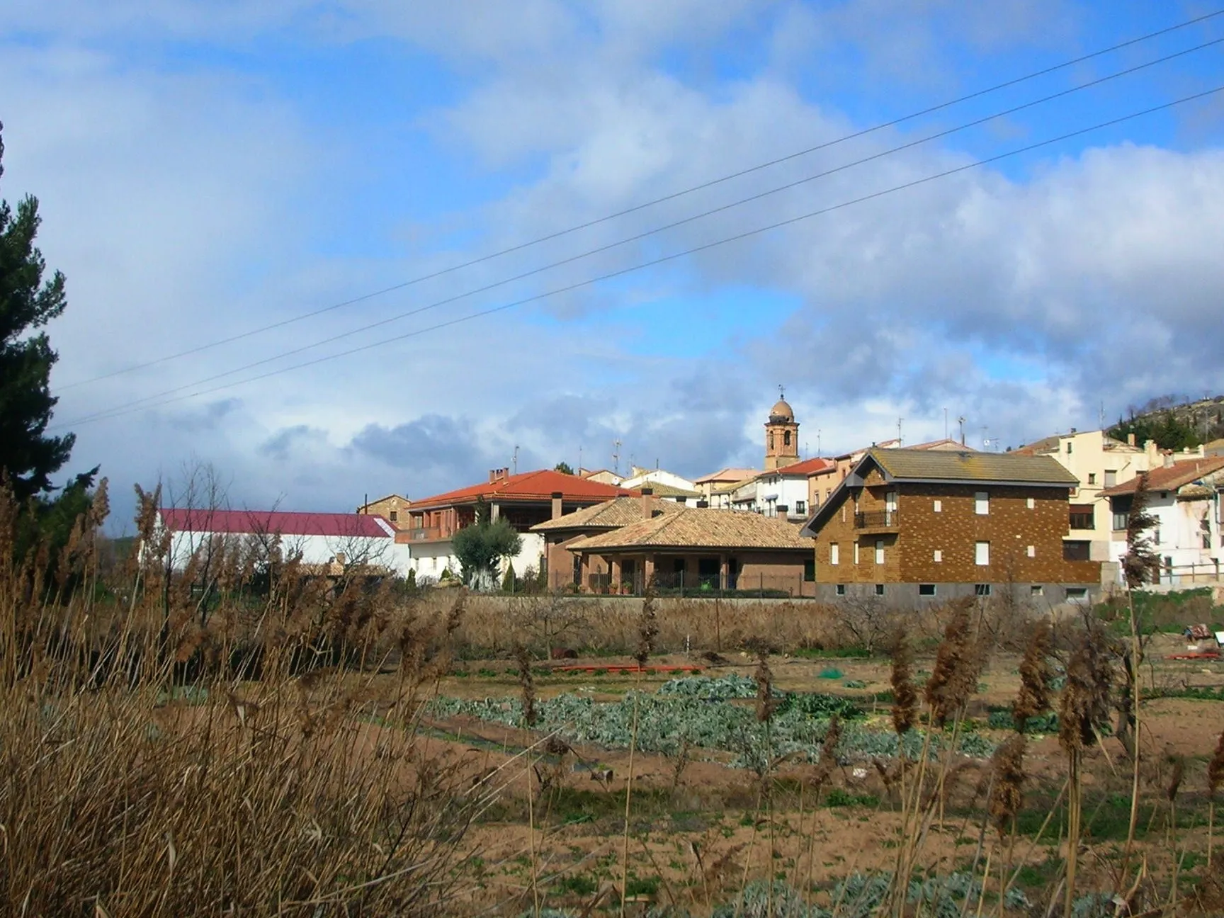 Photo showing: View of Lazagurría, Navarre