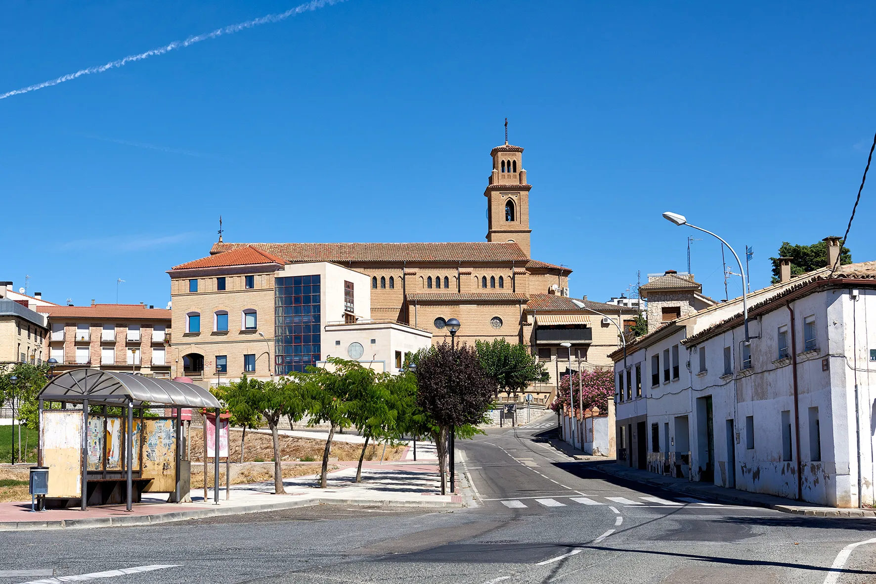 Photo showing: Vista general de Murchante (Navarra)