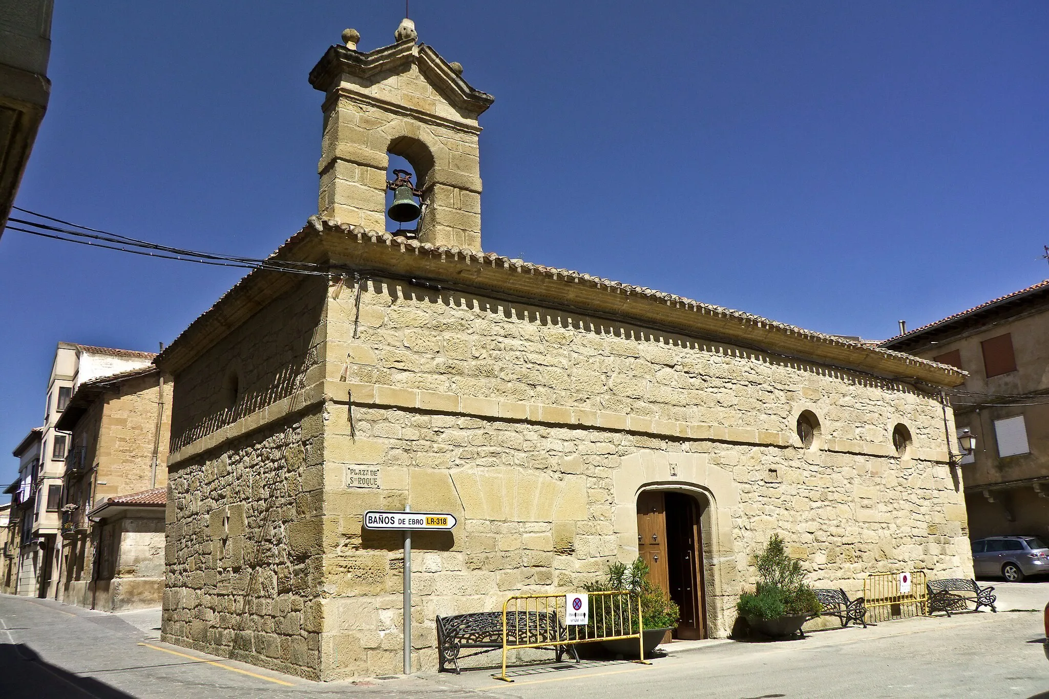 Photo showing: Ermita de San Roque en la localidad de San Vicente de la Sonsierra, La Rioja - España