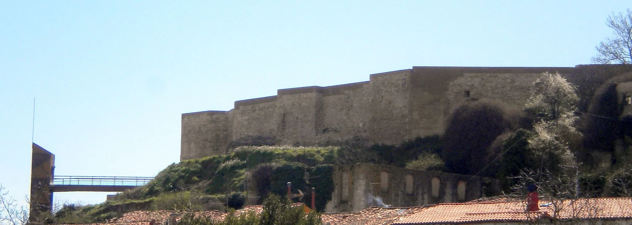 Photo showing: Vista desde el Norte del Castillo de Miranda de Ebro (Castilla y León, España)