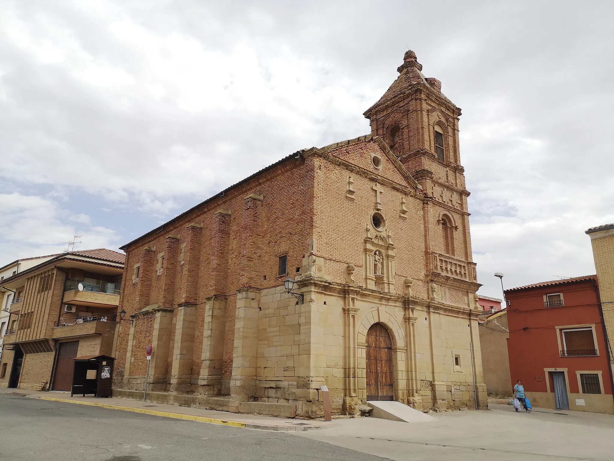 Photo showing: Sartaguda - antigua Iglesia de la Virgen del Rosario; edificio barroco del siglo XVIII