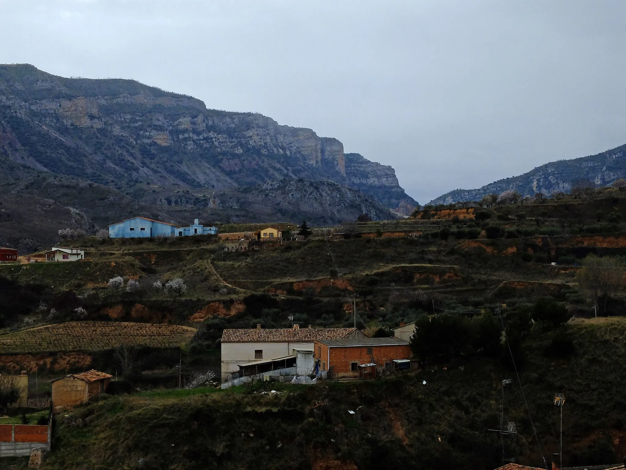 Photo showing: Entrada al Cañon del río Leza en Ribafrecha