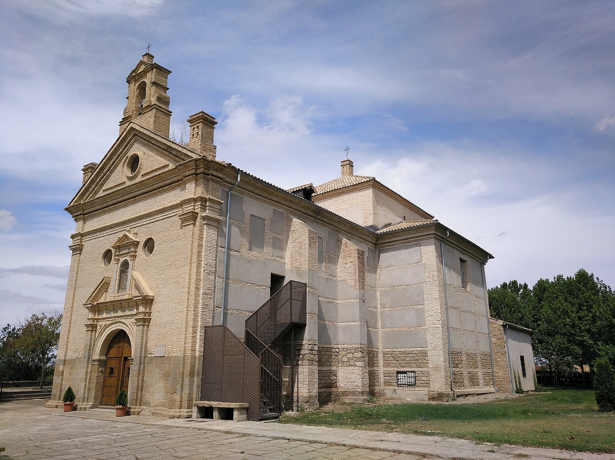 Photo showing: Gure Andremaria Zaldukoa (Nuestra Señora del Soto) santutegia, Caparroso, Nafarroa