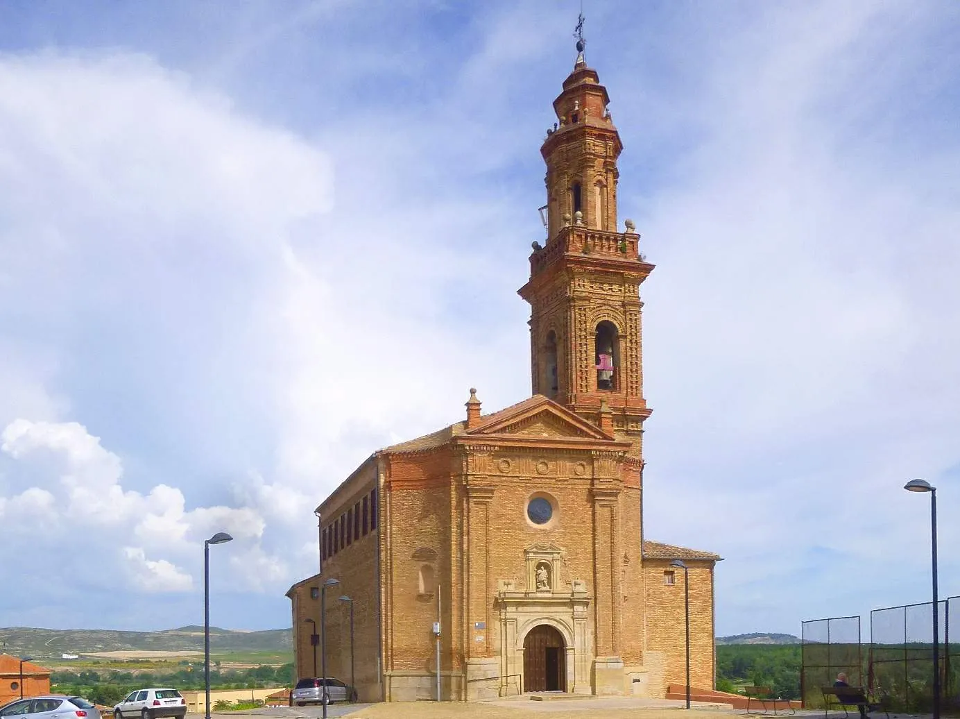 Photo showing: San Adrián (Navarra) - Iglesia de la Virgen de la Palma