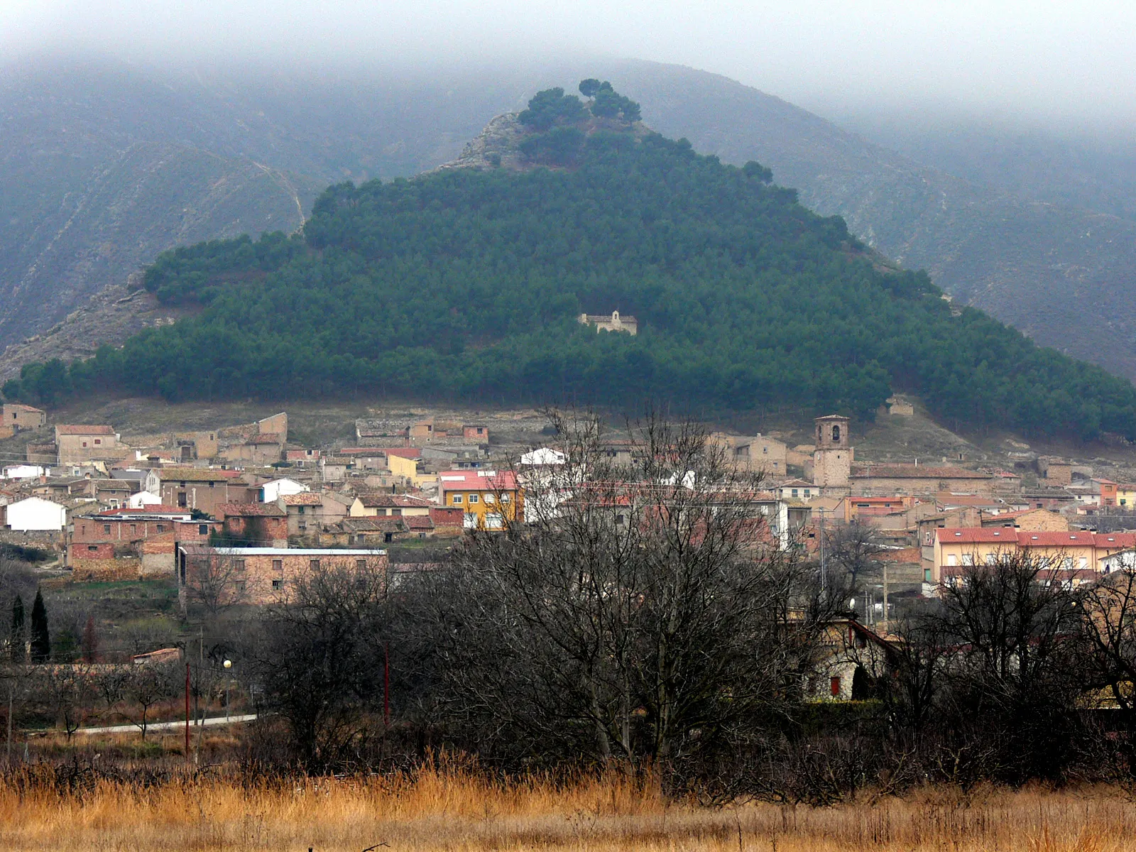 Photo showing: Ermita de la Valvanera o Nuestra Señora de la Antigua de Aguilar del Río Alhama.