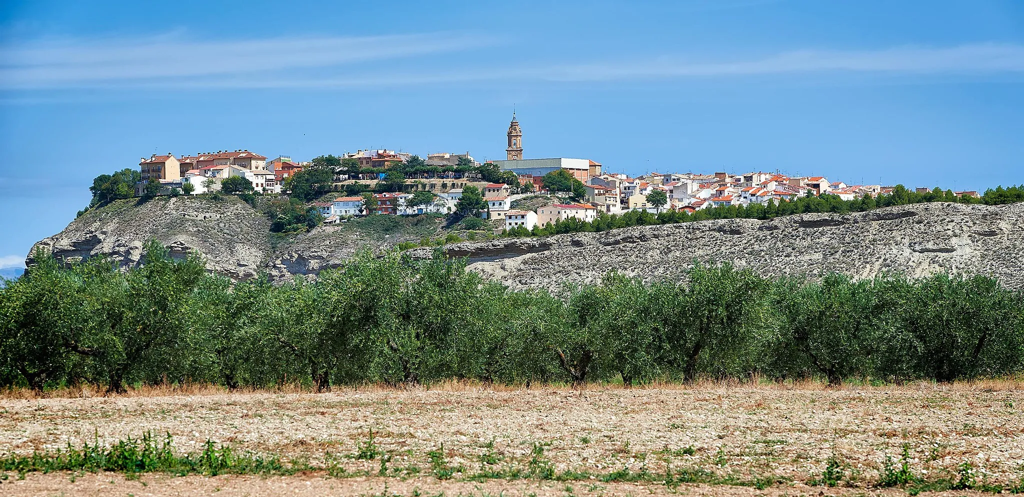 Photo showing: General landscape of Lerin (Navarra, Spain)