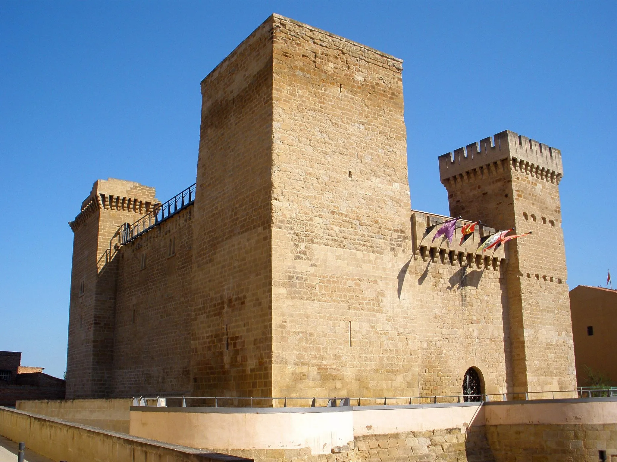 Photo showing: Castillo de Aguas Mansas, en Agoncillo (La Rioja, España)