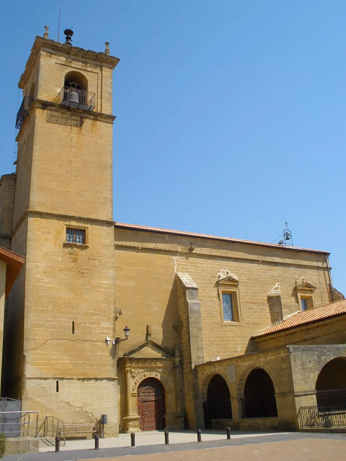 Photo showing: Iglesia de San Juan Bautista (Yécora, Álava)