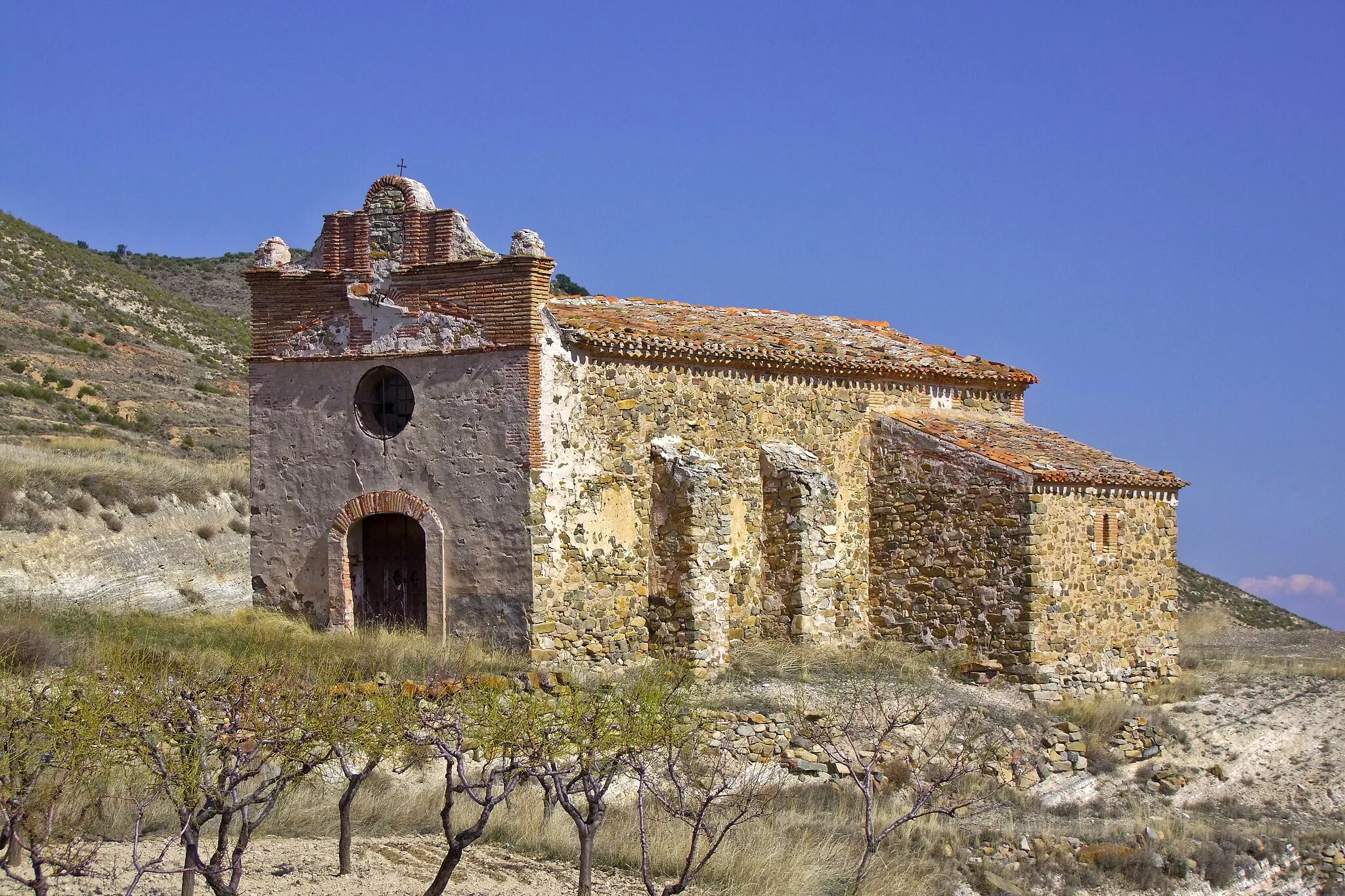 Photo showing: Ermita de San Pelayo en la localidad de Valdemadera, La Rioja - España