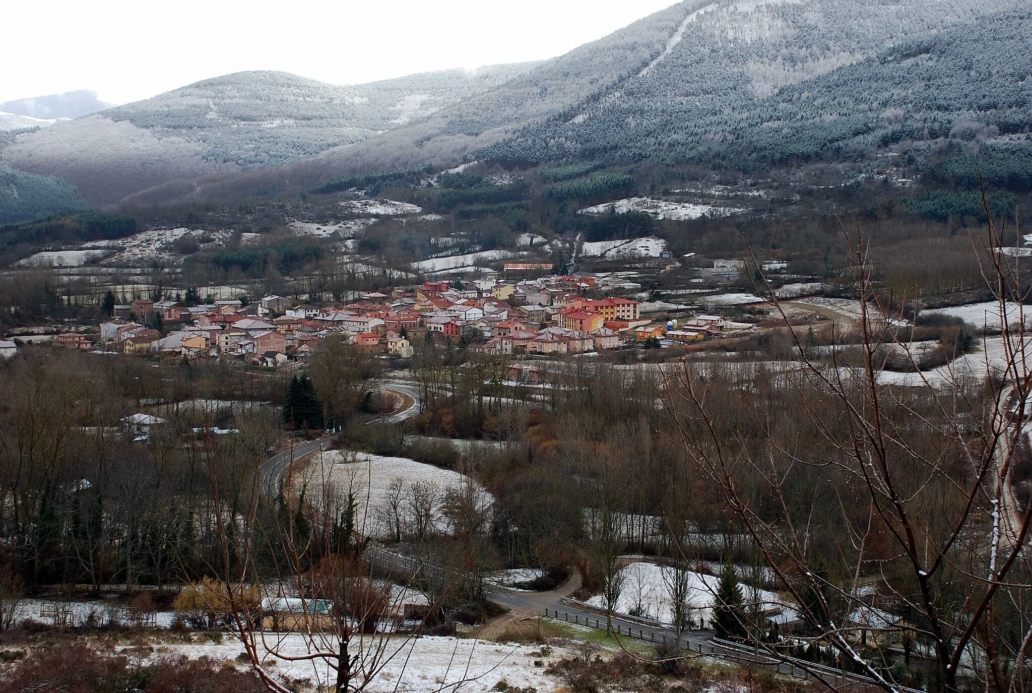 Photo showing: Valgañón nevado