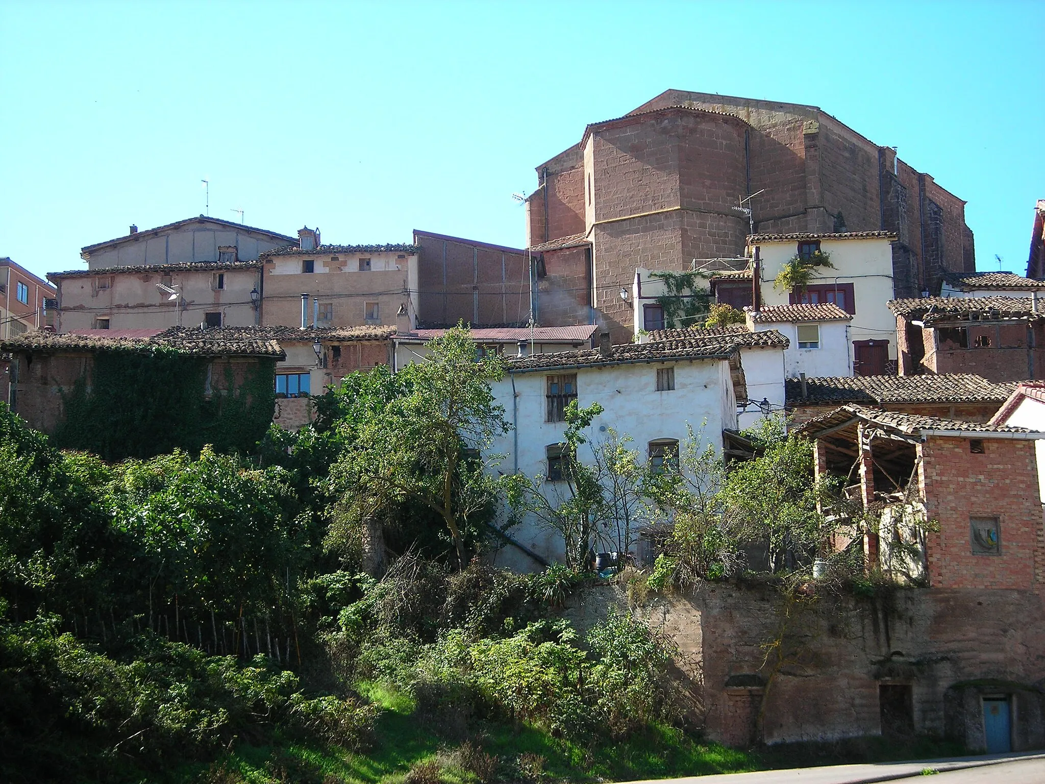 Photo showing: Vista de Camprovín desde 'Los Pilones'