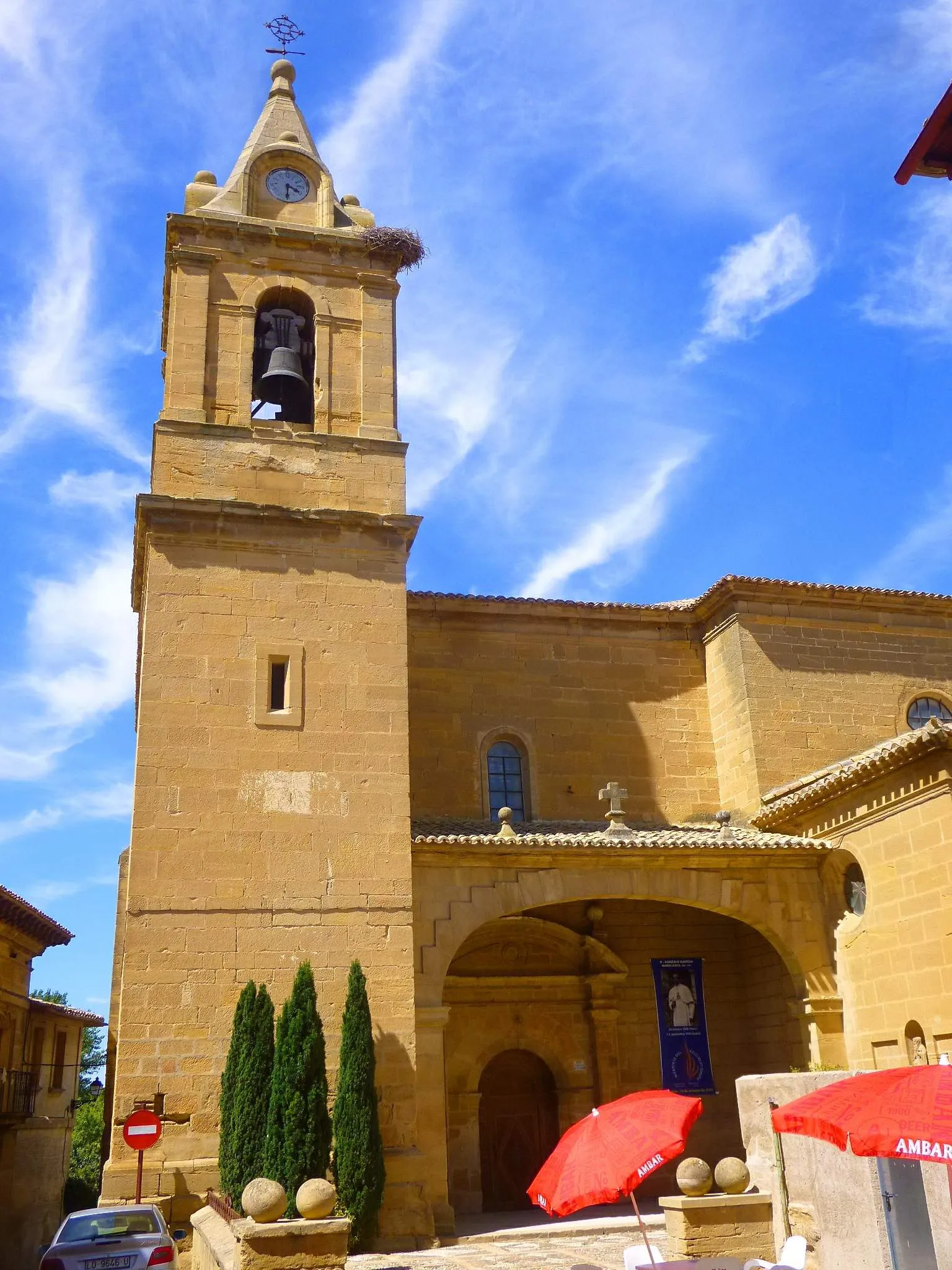 Photo showing: Iglesia de San Salvador (Ollauri, La Rioja, España)