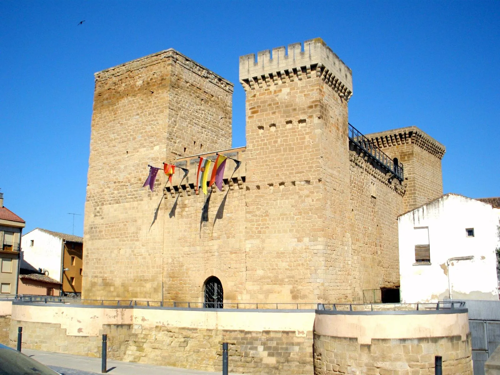 Photo showing: Castillo de Aguas Mansas, en Agoncillo (La Rioja, España)