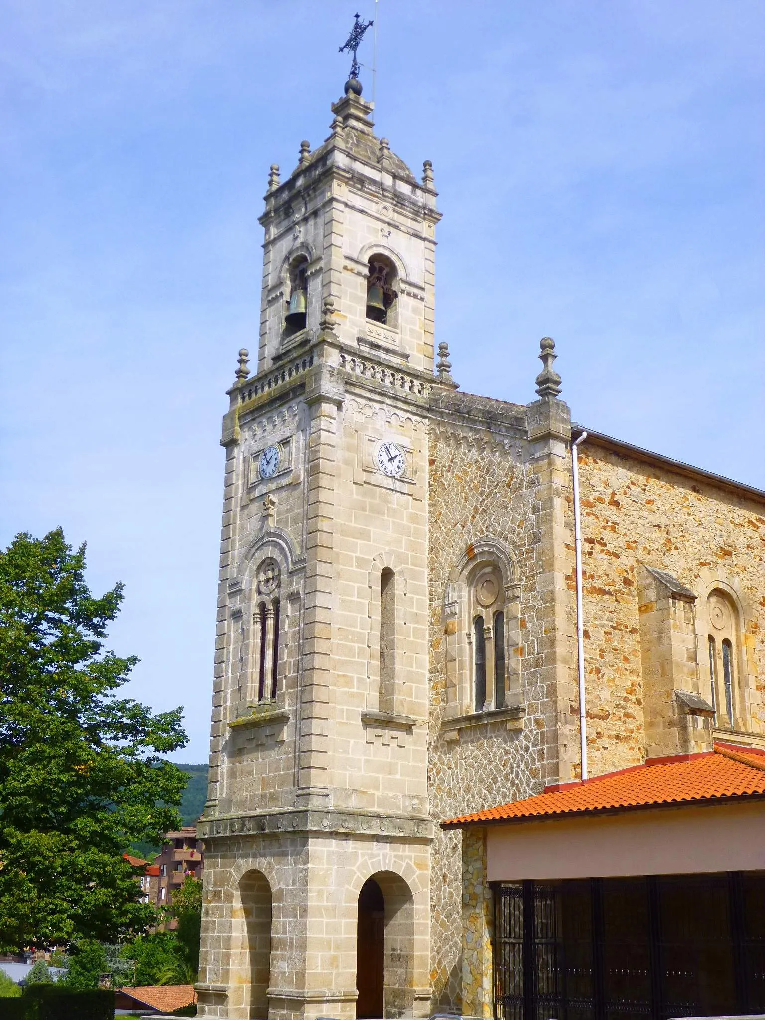 Photo showing: Galdácano - Iglesia de Santa María