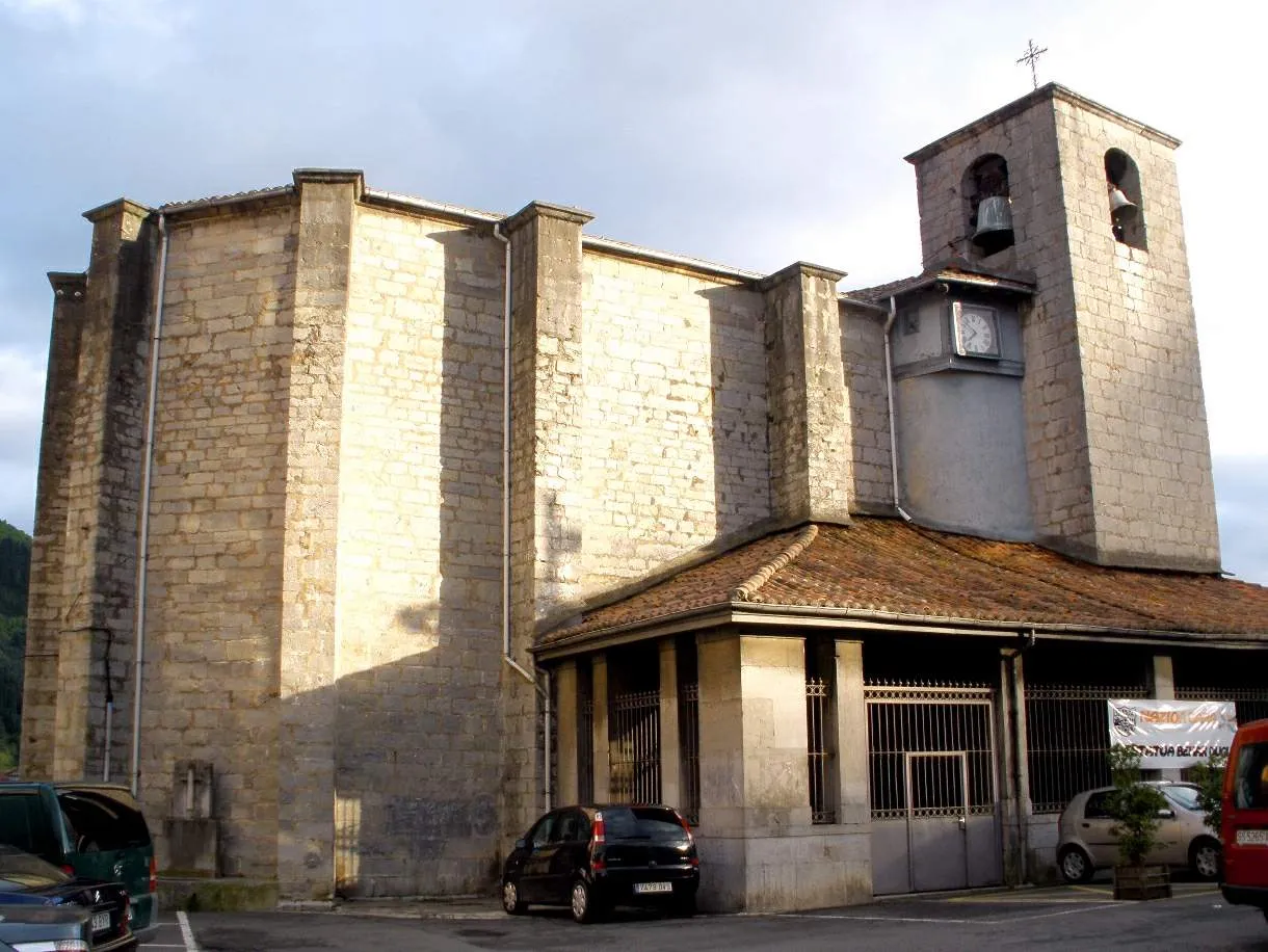 Photo showing: Iglesia de San Juan Bautista, en Anoeta (Guipúzcoa)