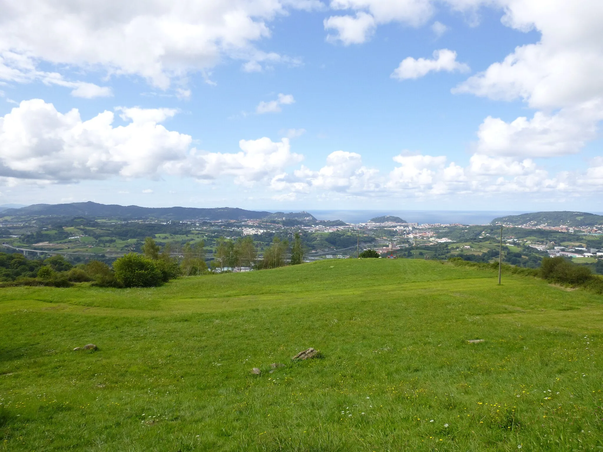 Photo showing: view from santiagomendi