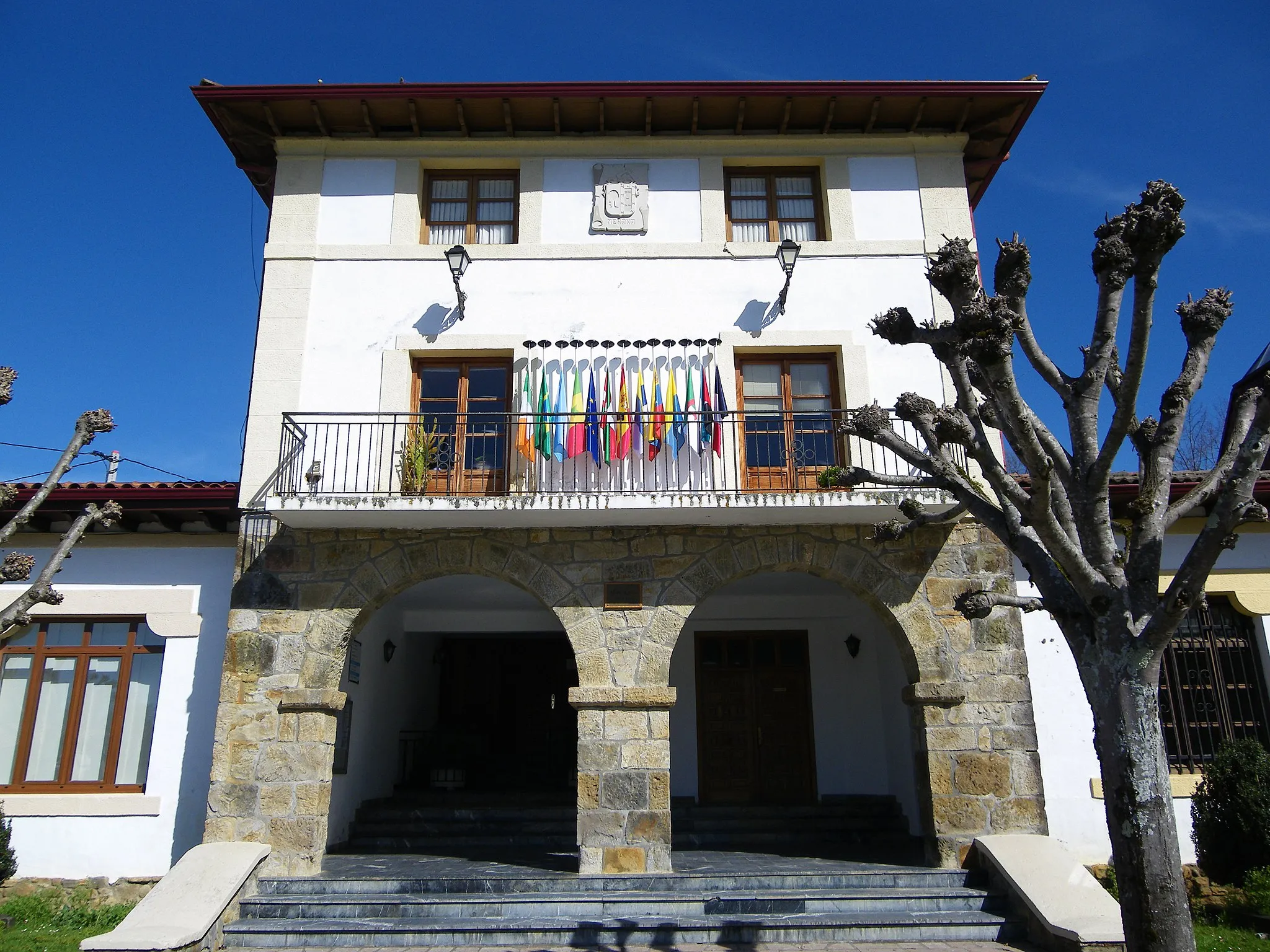 Photo showing: Town Hall of Meñaka, Biscay, Basque Country.