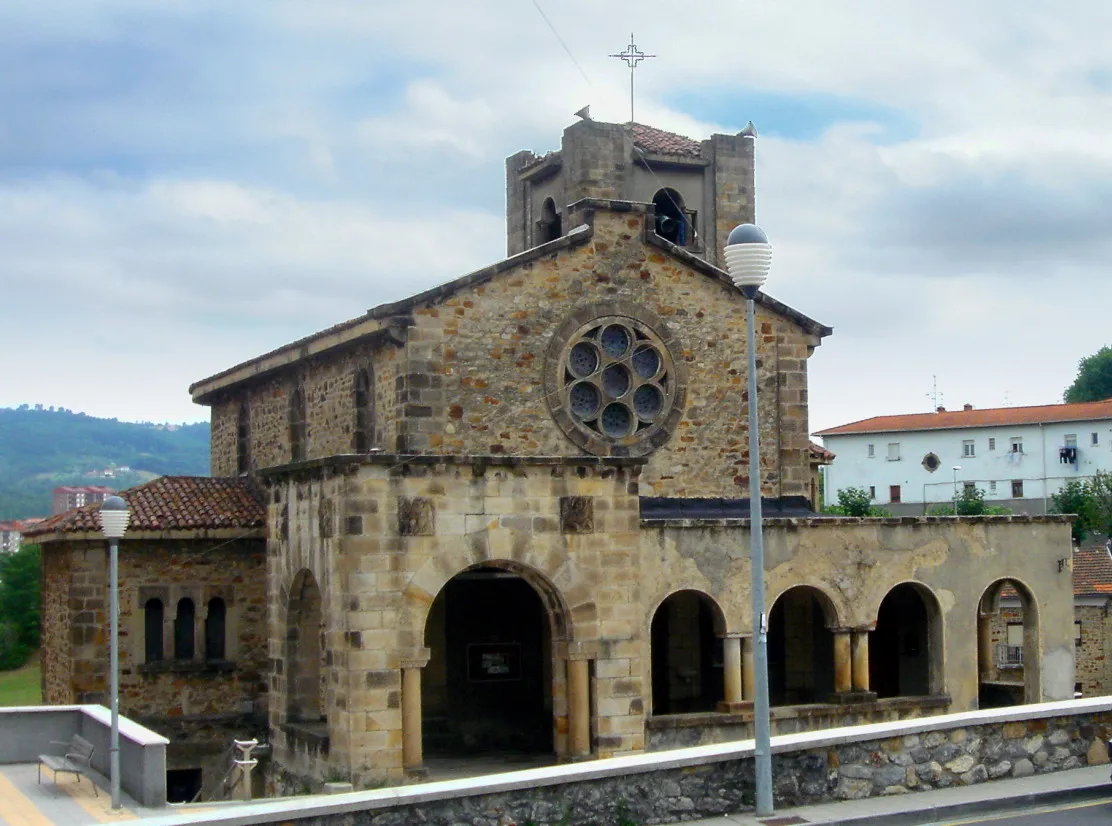 Photo showing: Church in Arkotxa (Zaratamo, Biscay, Basque Country, Spain)