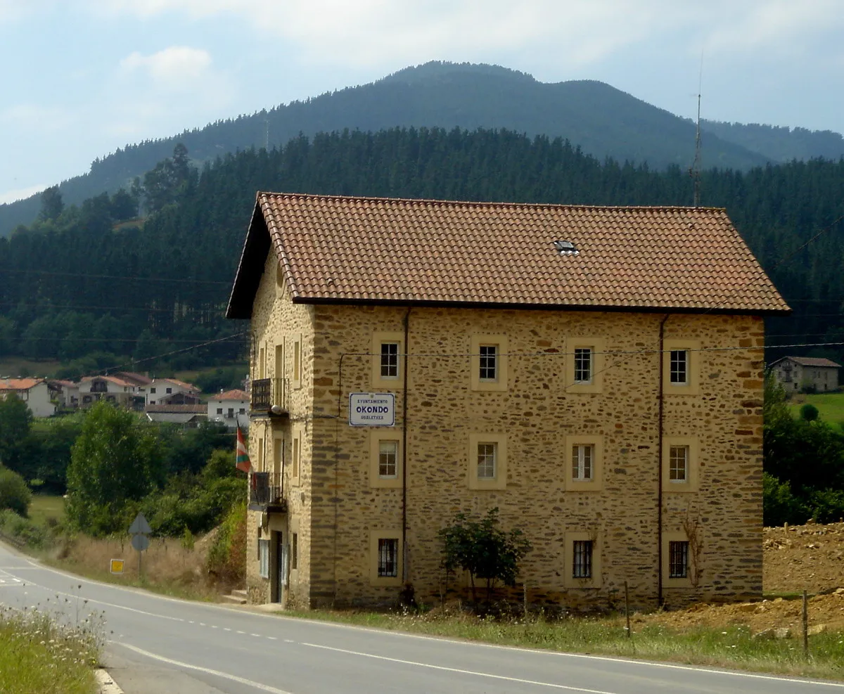 Photo showing: Town Hall of Okondo (Araba, Basque Country, Spain)