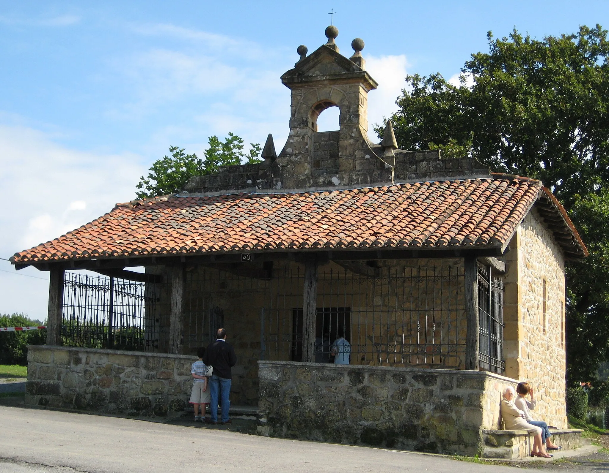 Photo showing: (Photo taken 2007-10-06). Saint Anthony's hermitage in Martiartu, Erandio, Biscay.