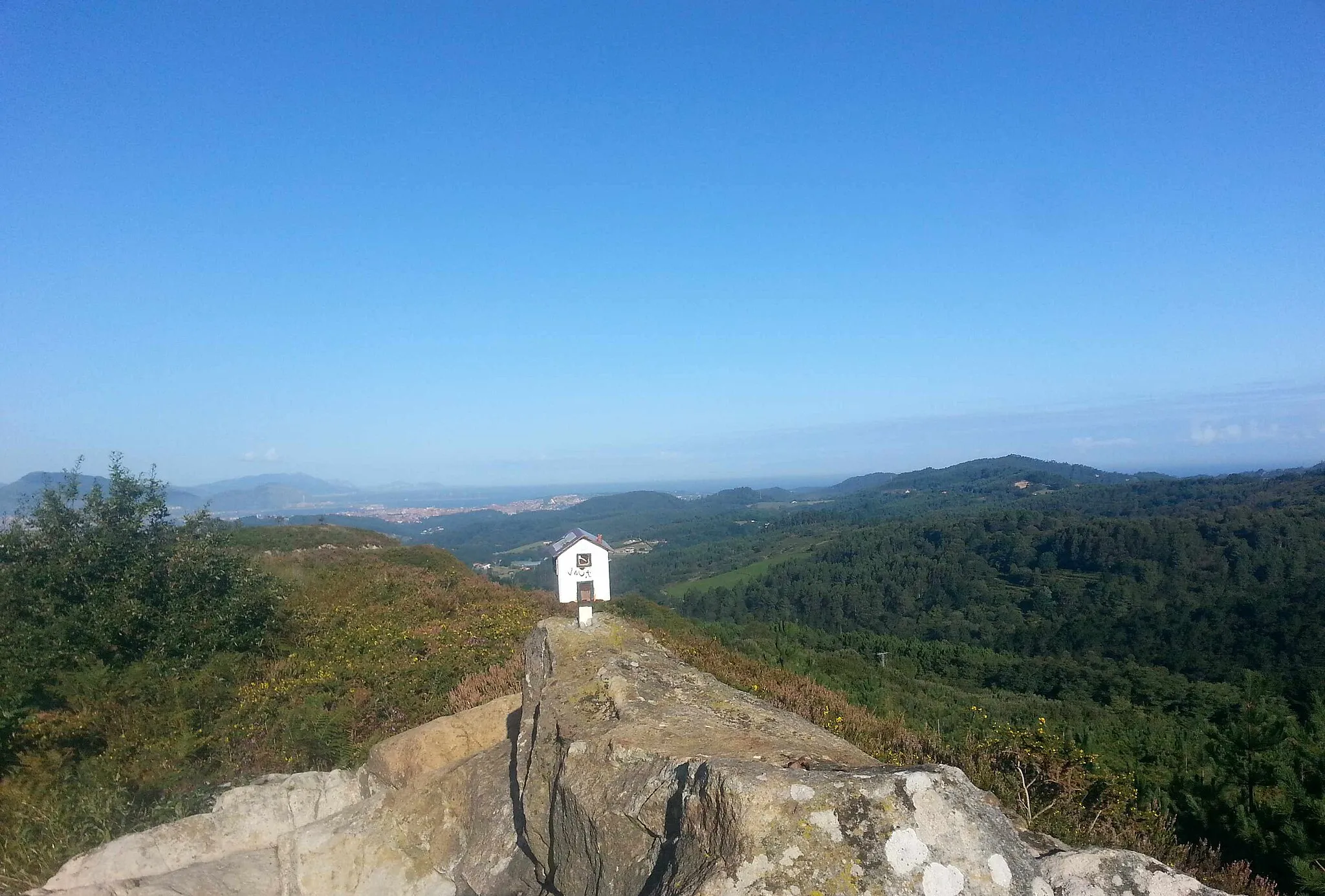 Photo showing: Karabezu hill. 255 metres. Erandio. Biscay.