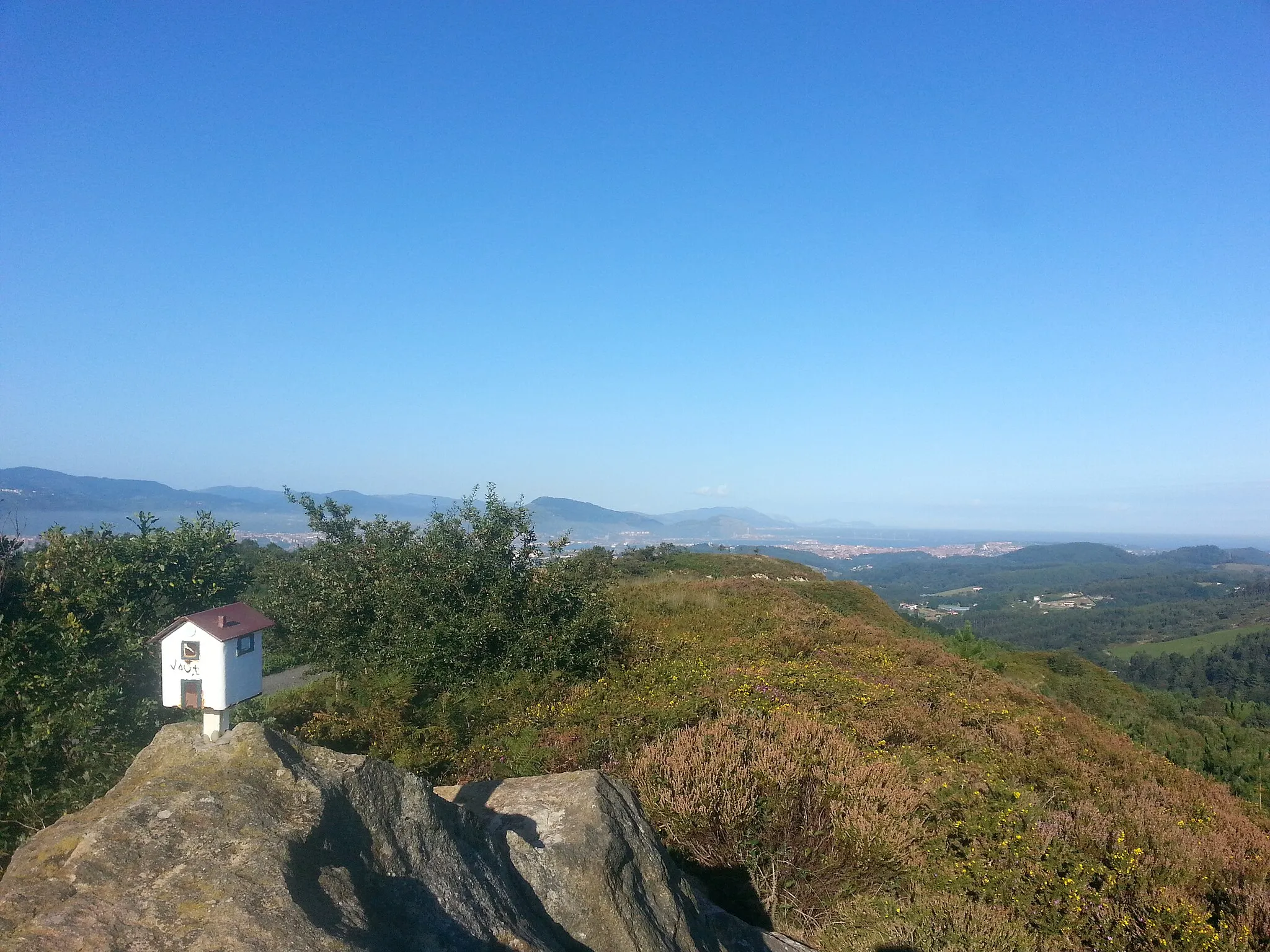 Photo showing: Karabezu hill. 255 metres. Erandio. Biscay.