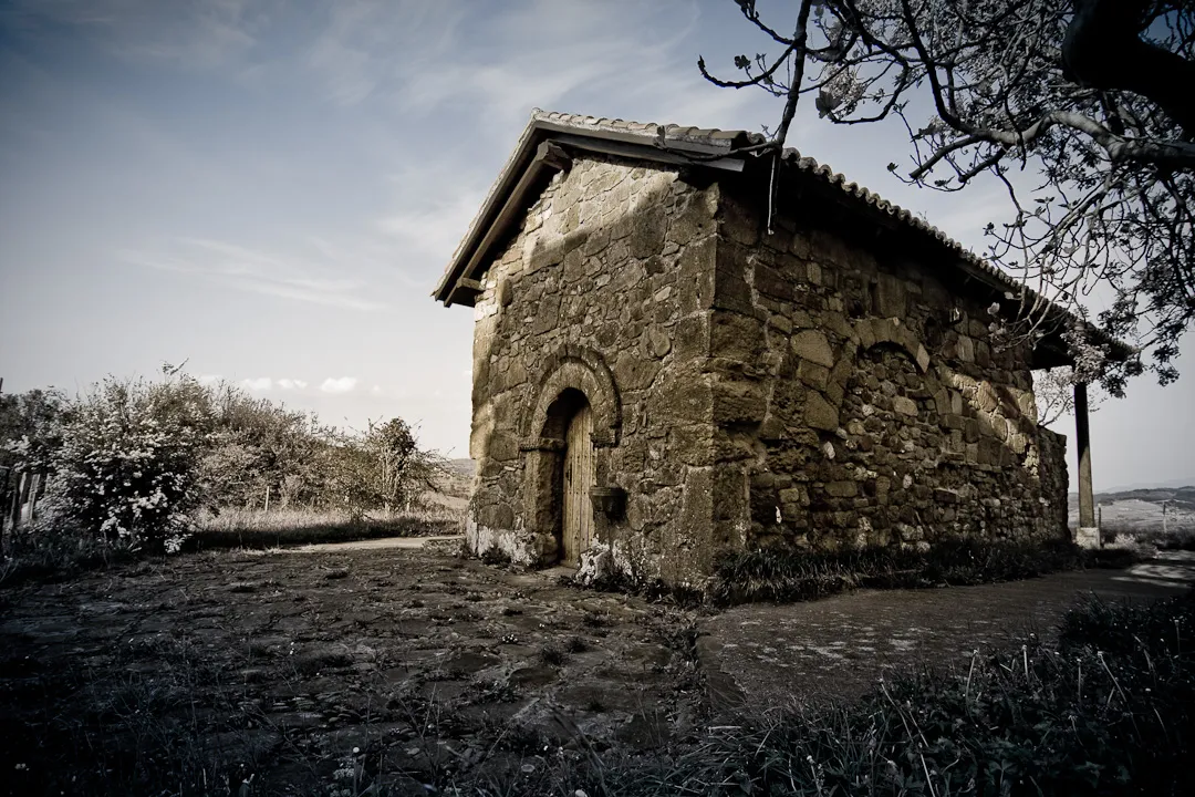 Photo showing: Abrisketako San Pedro ermita. XI. mendekoa, prerromanikoa.