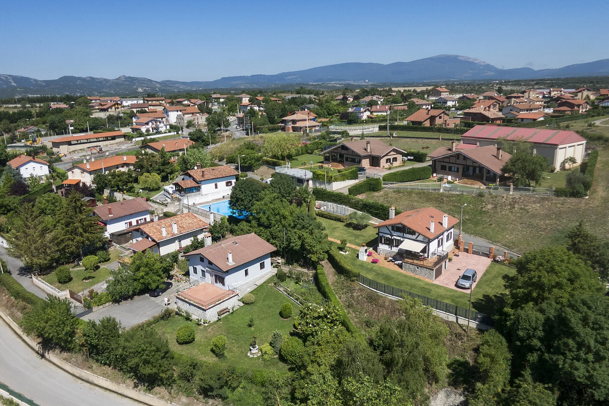 Photo showing: Vista del concejo español de Echávarri-Viña (Álava)