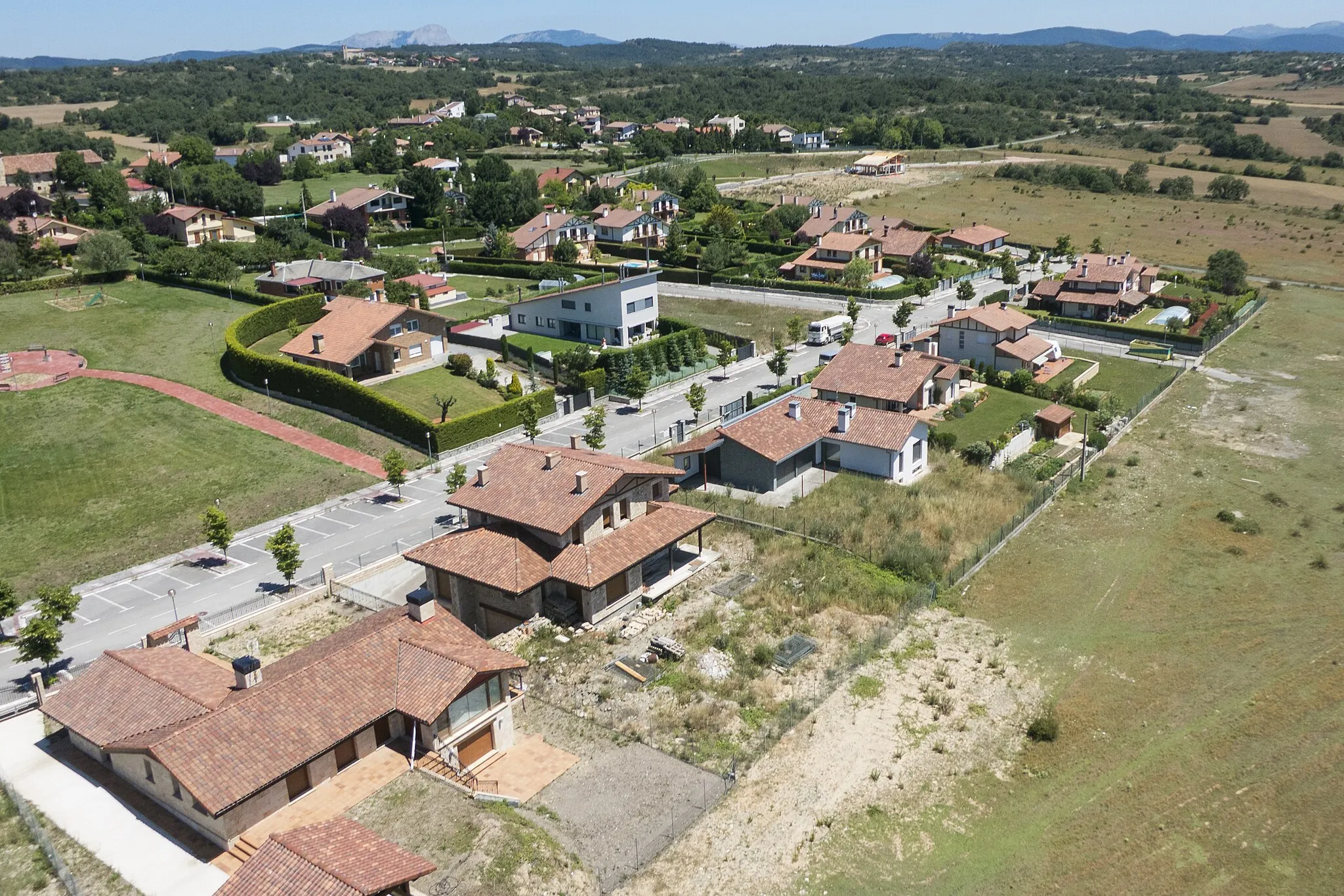 Photo showing: Vista del concejo español de Berrícano (Álava)