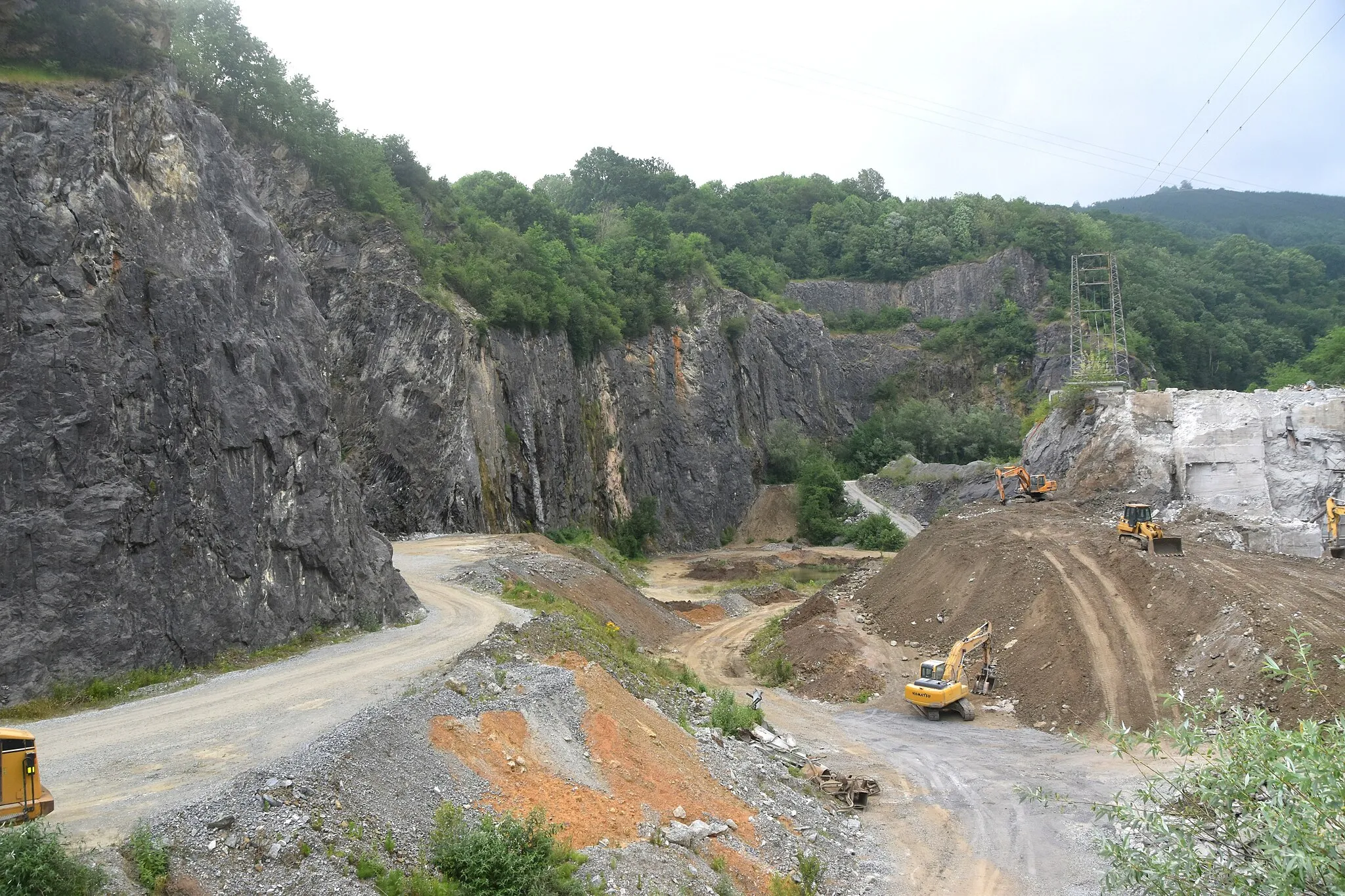 Photo showing: Argaitzeko harrobia Beran